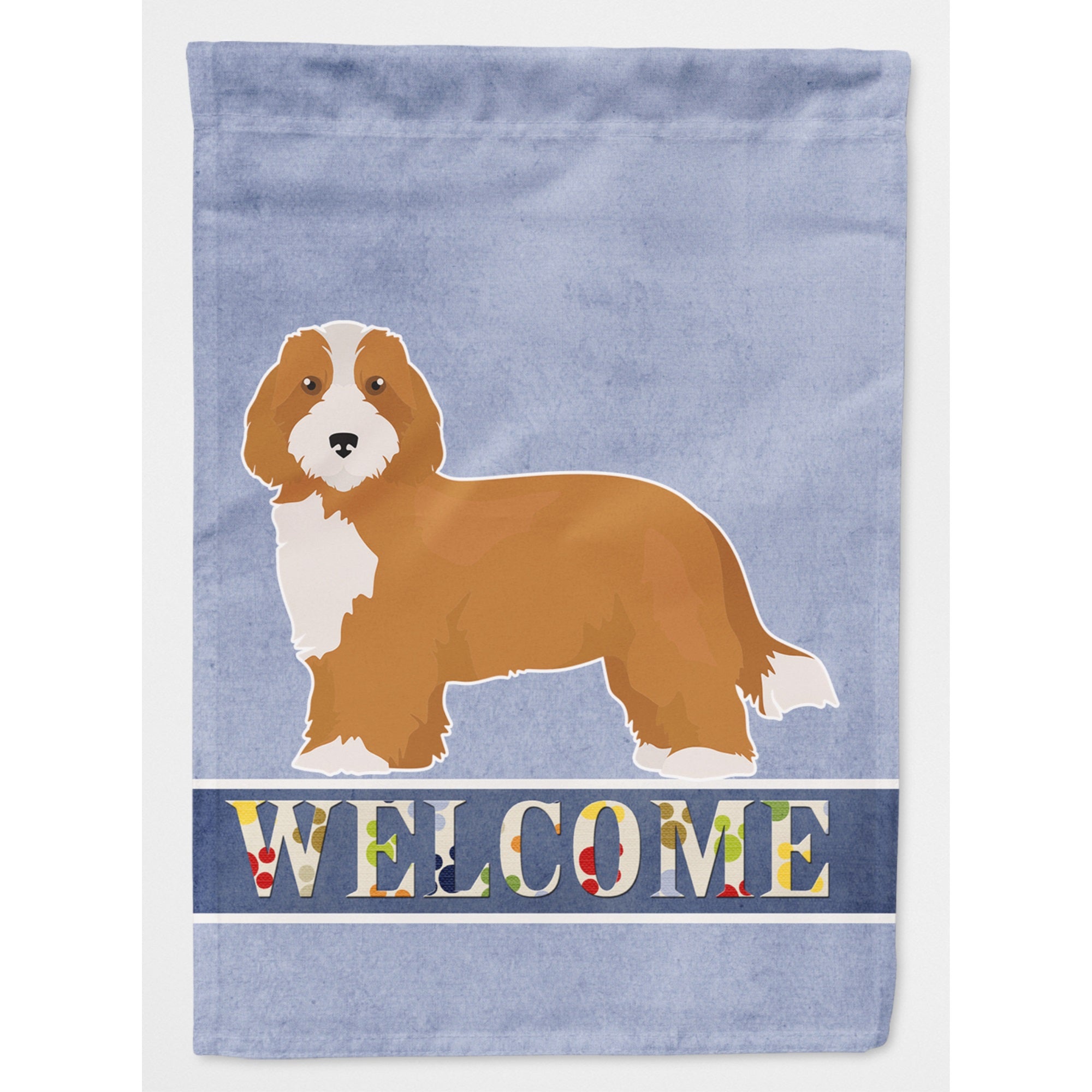 Doxiepoo #2 Welcome Flag Canvas House Size