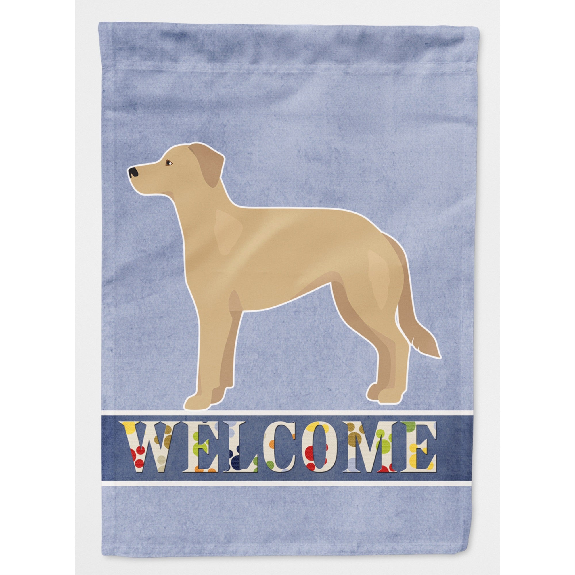 German Sheprador #1 Welcome Flag Canvas House Size