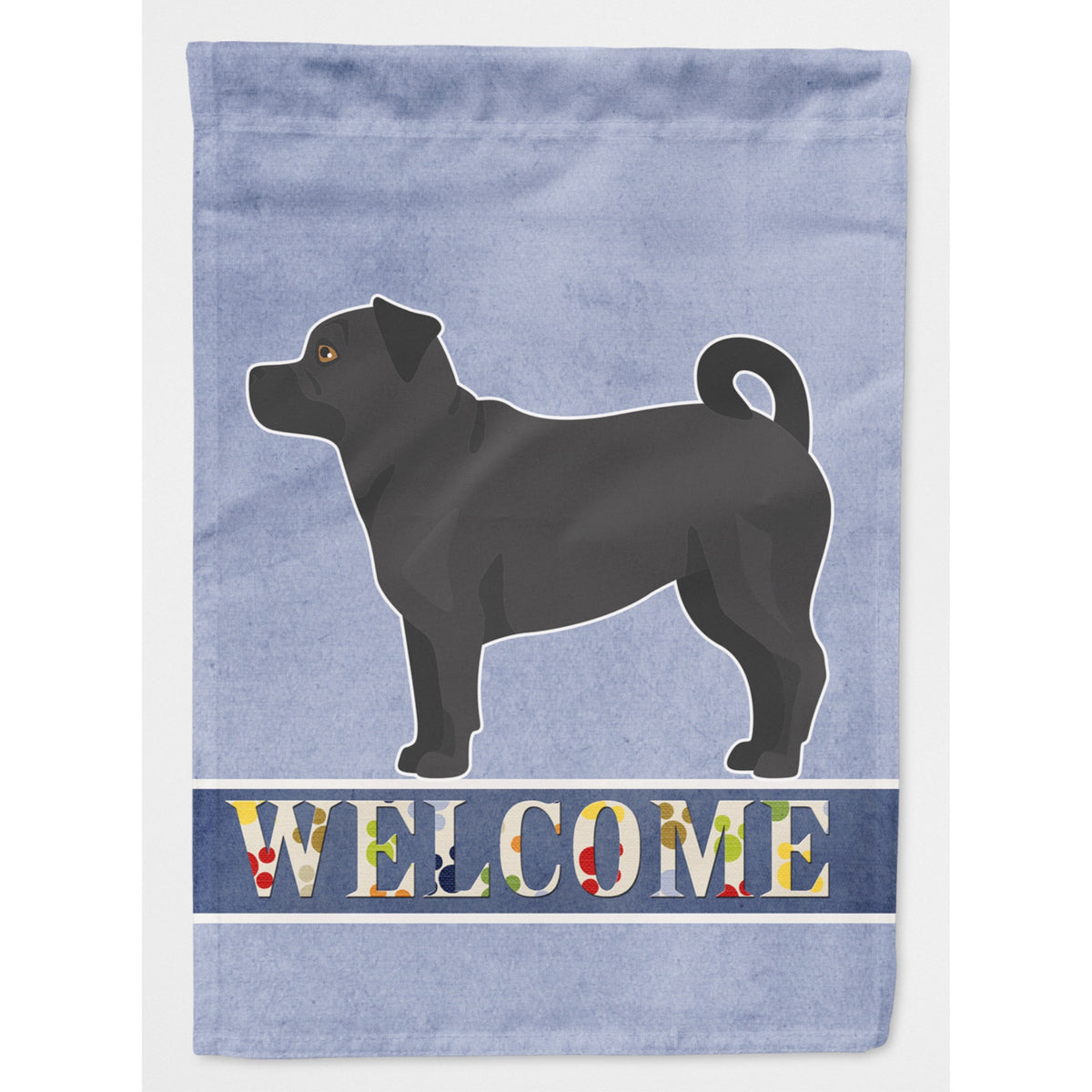 Balck Jug Welcome Flag Canvas House Size