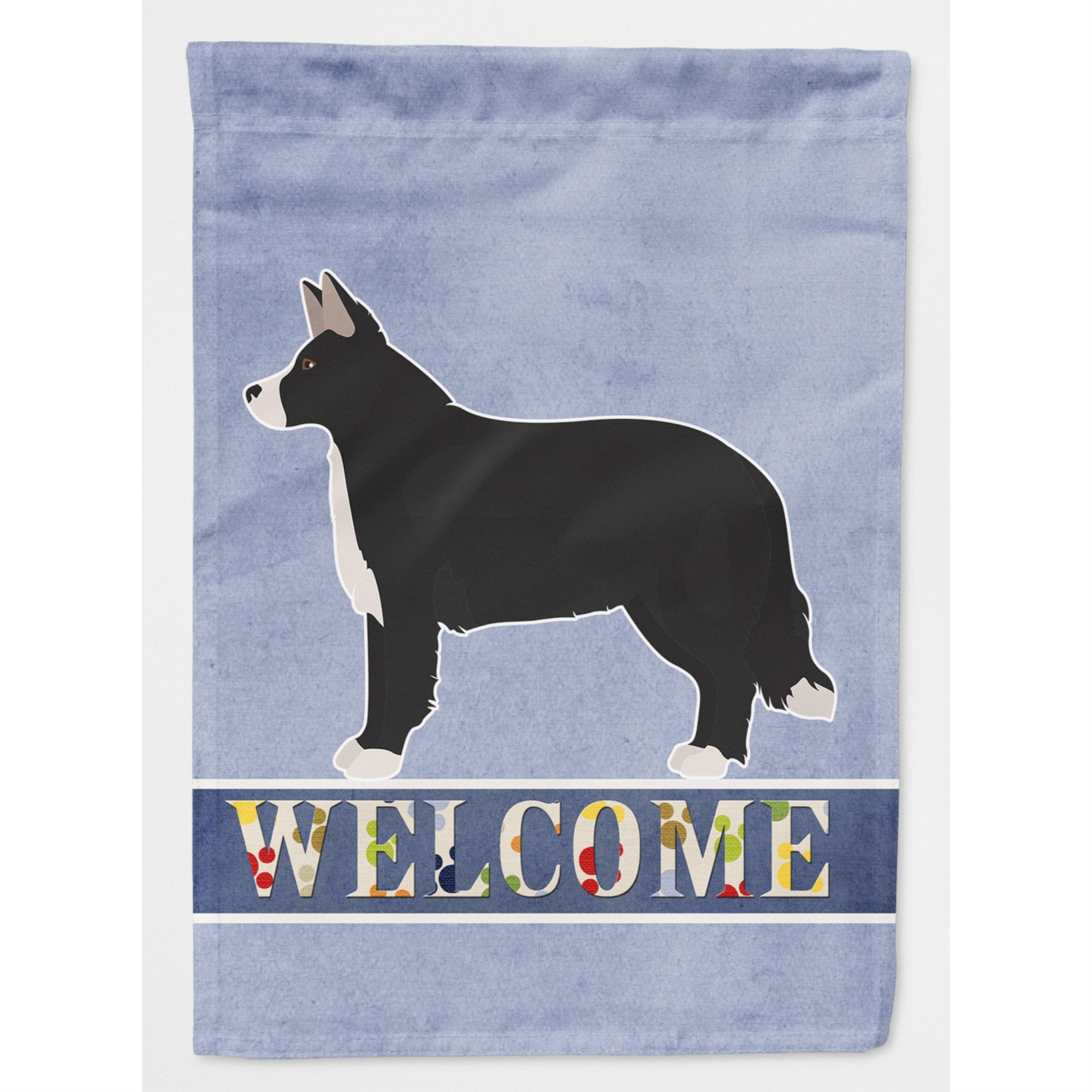 Shollie #1 Welcome Flag Canvas House Size