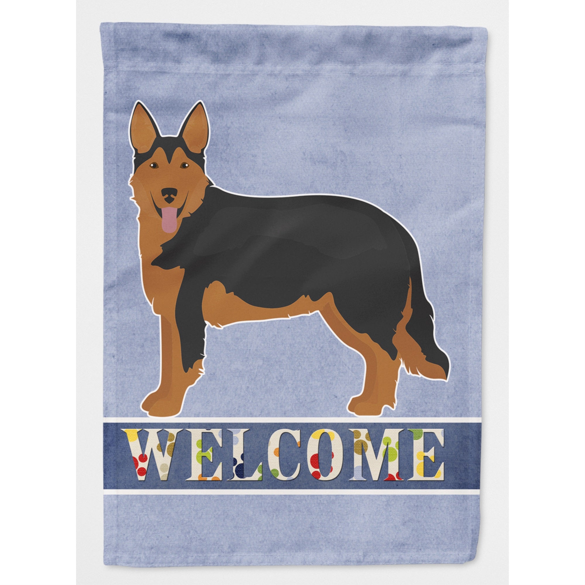 Shollie #2 Welcome Flag Canvas House Size