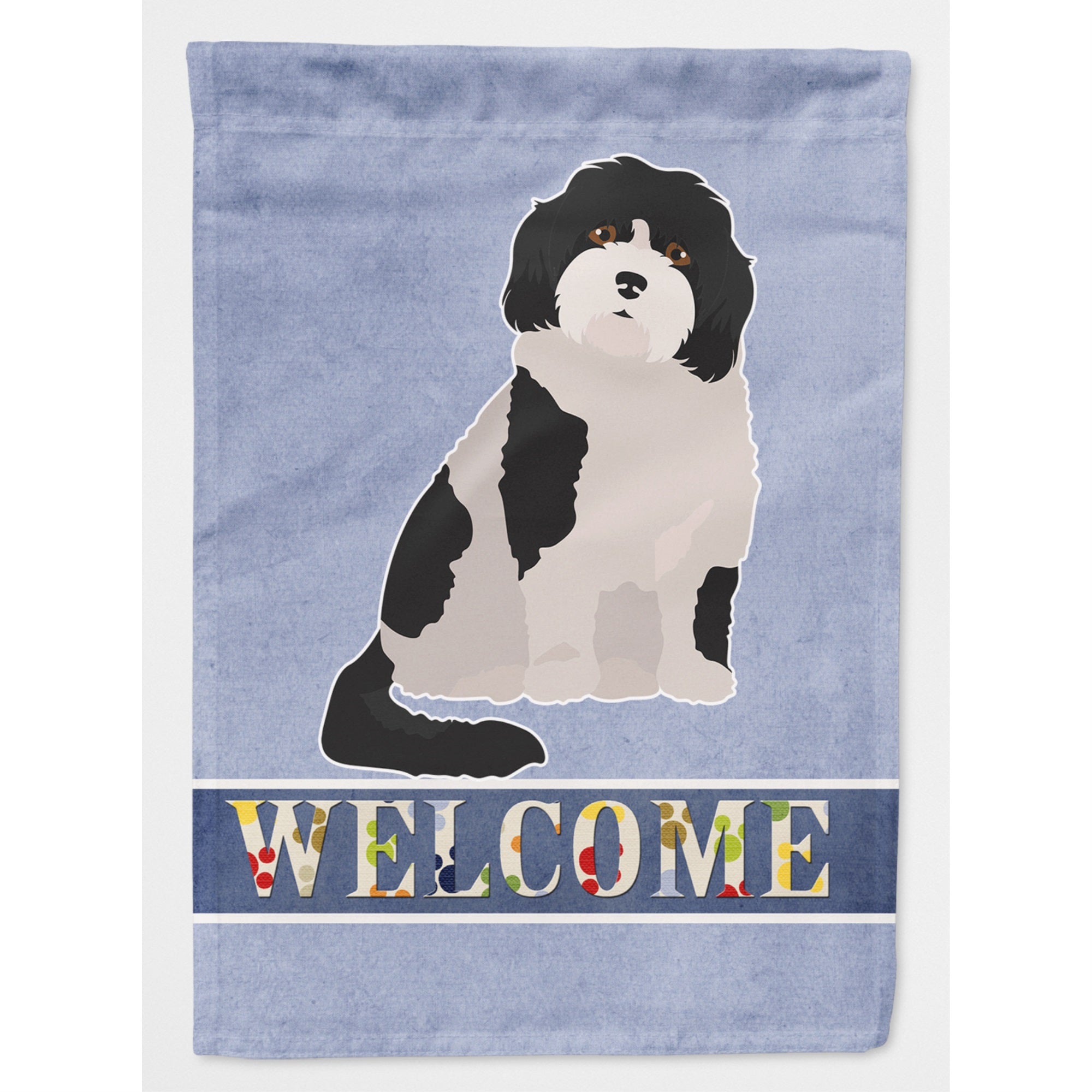 Cavachon #3 Welcome Flag Canvas House Size