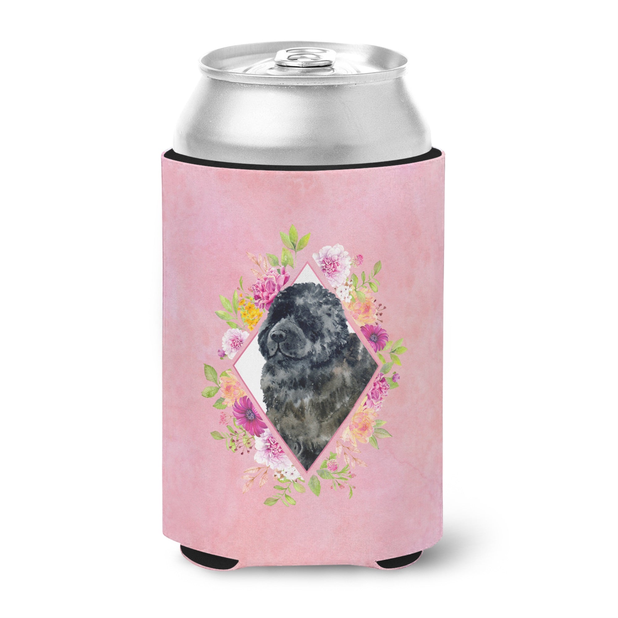 Newfoundland Pink Flowers Can Or Bottle Hugger