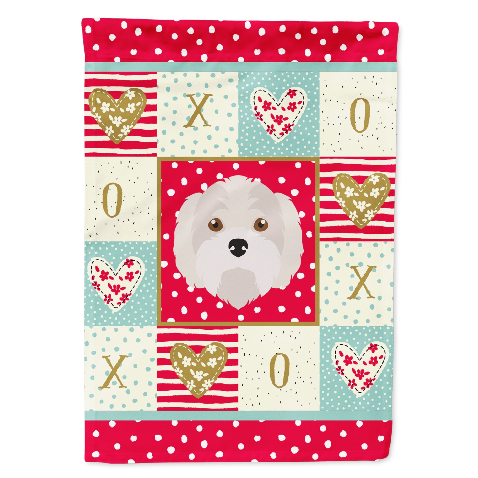 Kyi-Leo Love Flag Garden Size