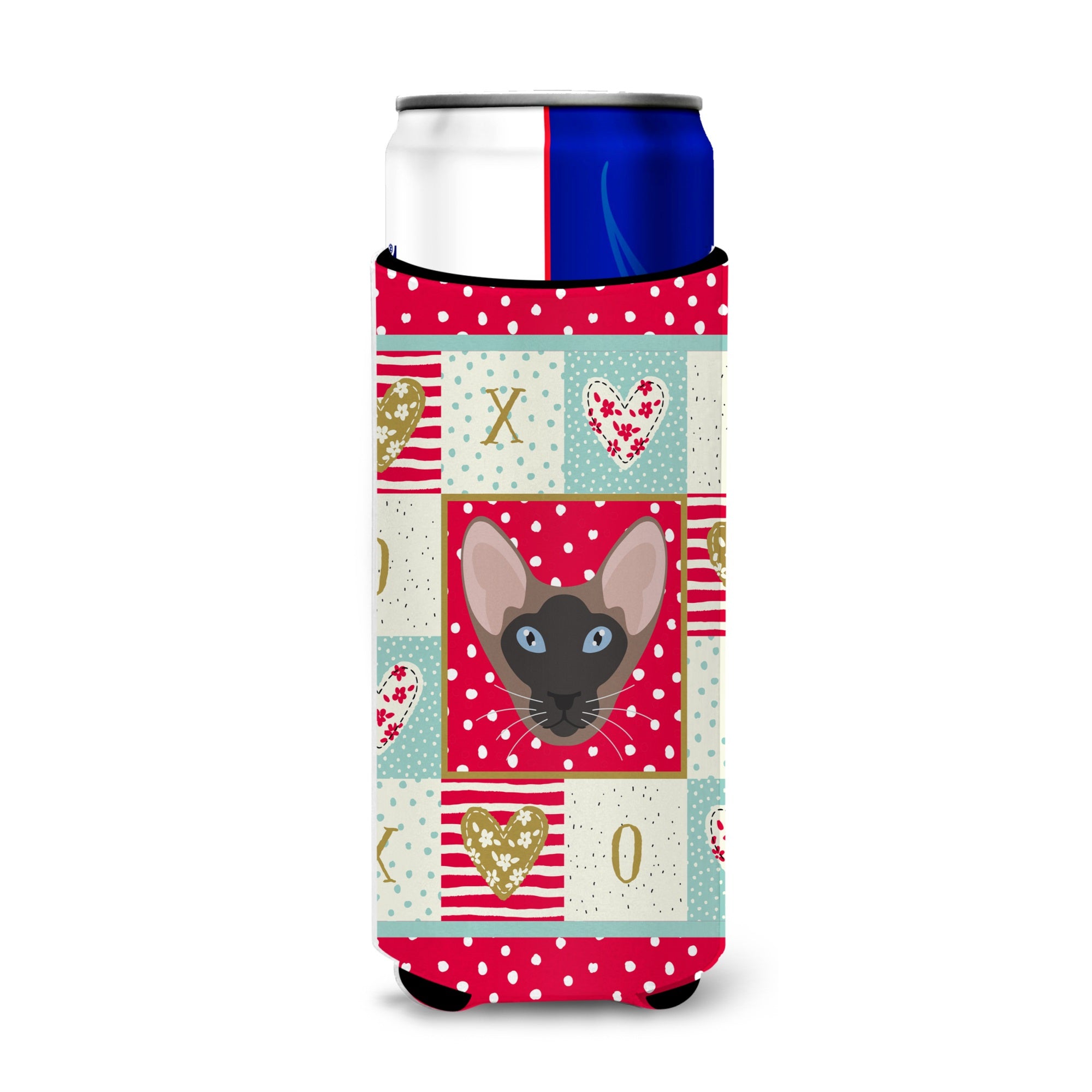 Oriental Bicolor Cat Love Ultra Hugger For Slim Cans