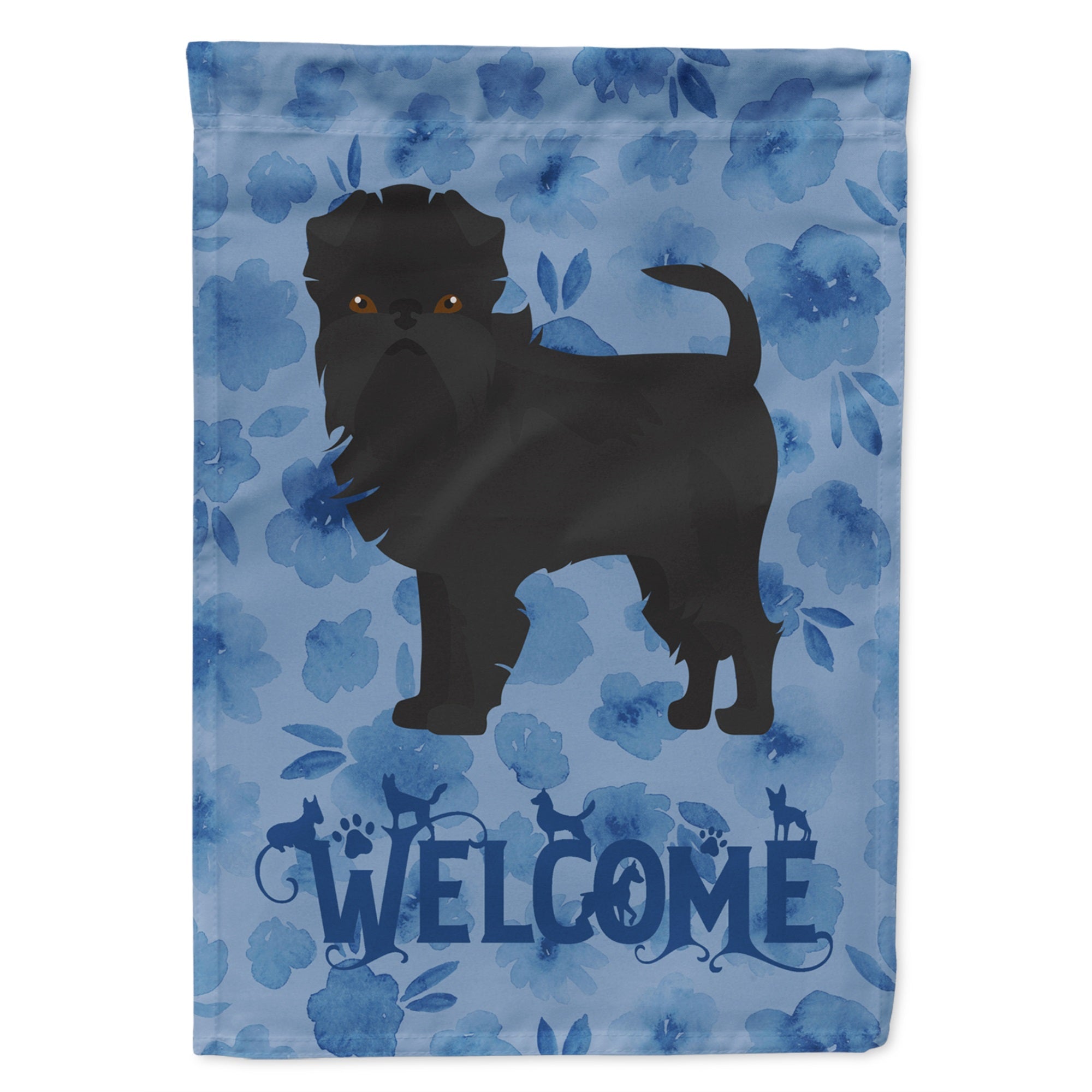 Affenpinscher #2 Welcome Flag Garden Size