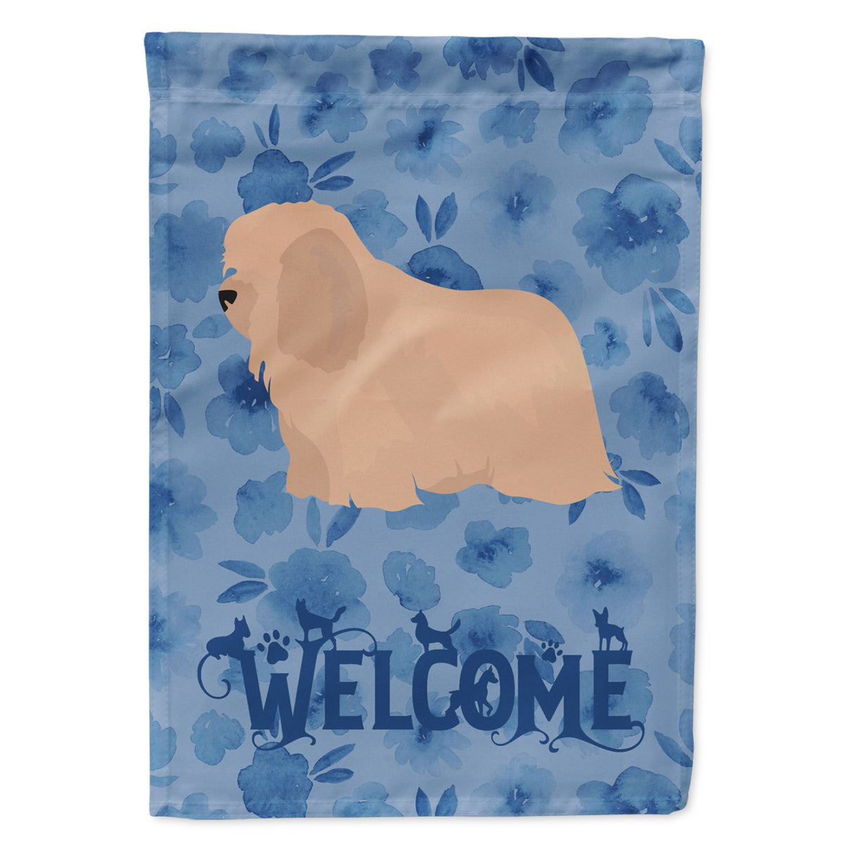 Coton De Tulear #1 Welcome Flag Garden Size