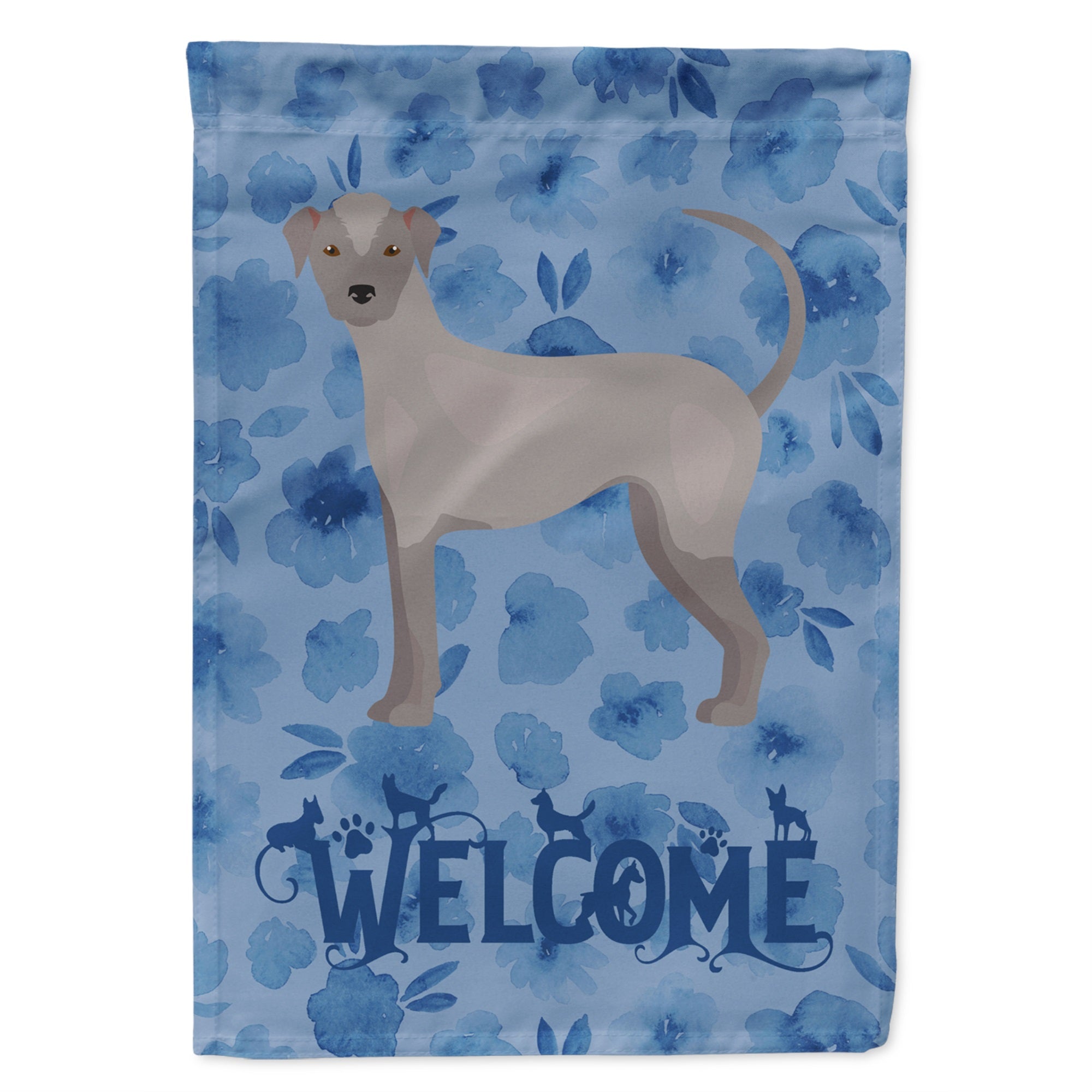 Ecuadorian Hairless Dog Welcome Flag Garden Size