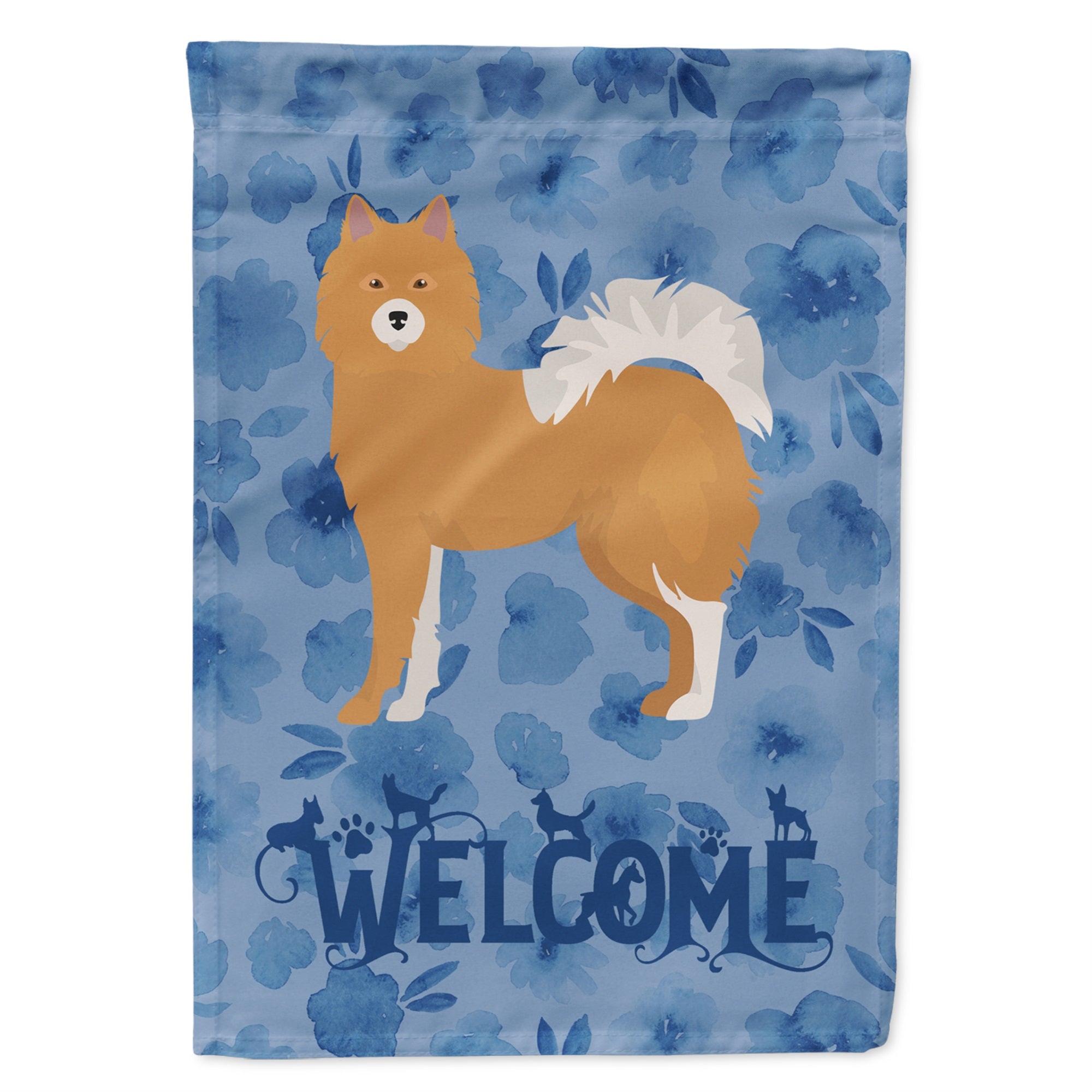 Elo Dog #1 Welcome Flag Garden Size