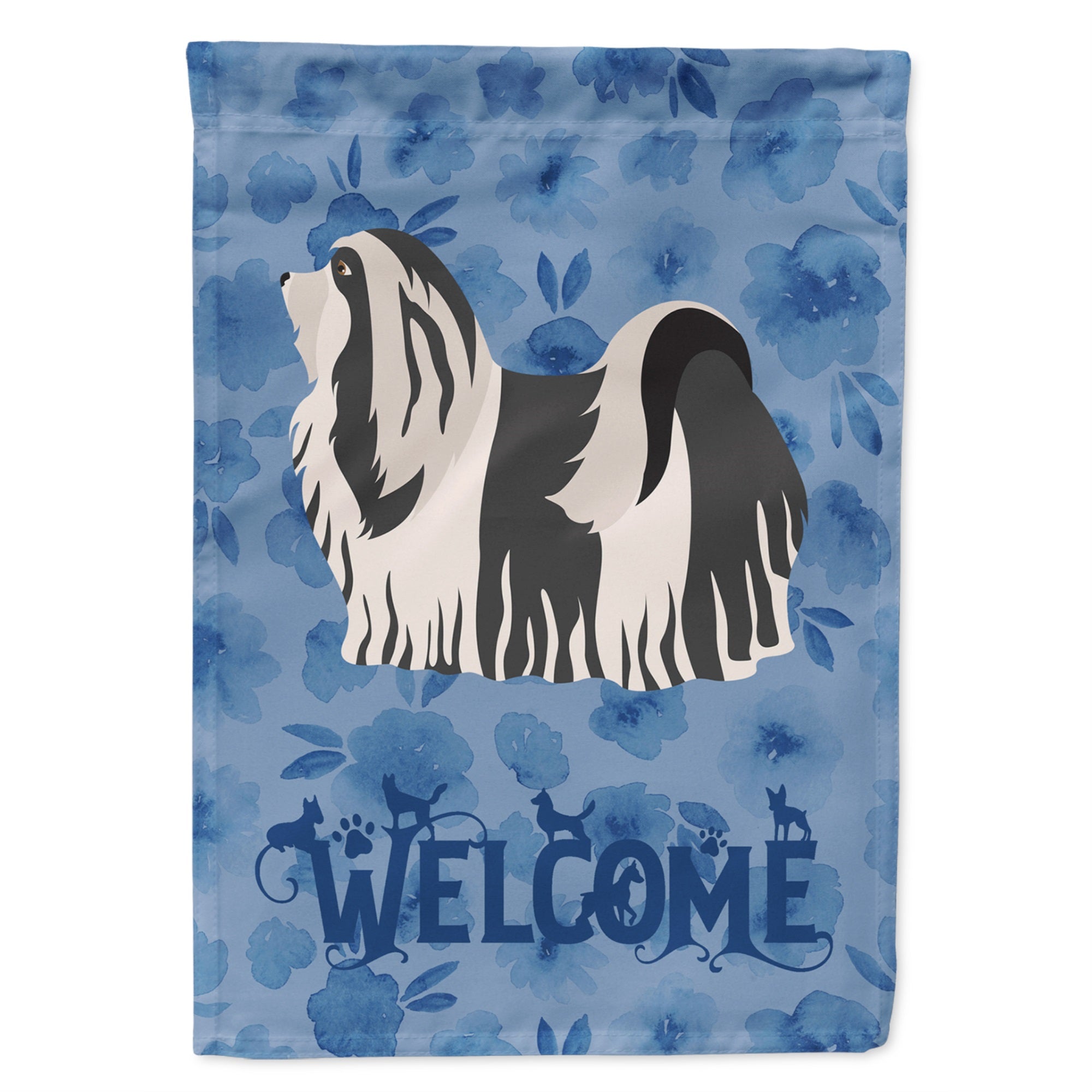 Havanese #1 Welcome Flag Garden Size
