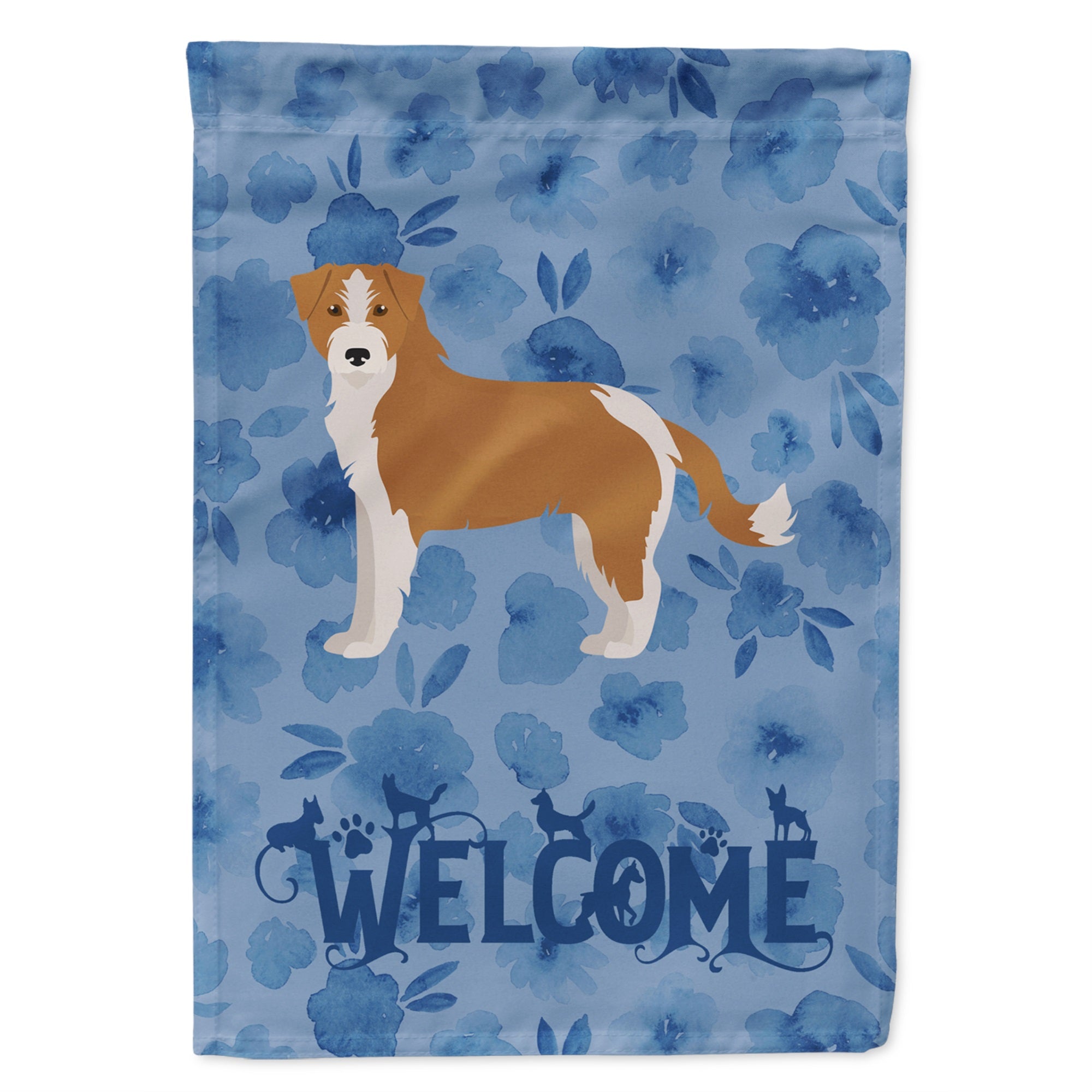 Kromfohrlander Welcome Flag Garden Size