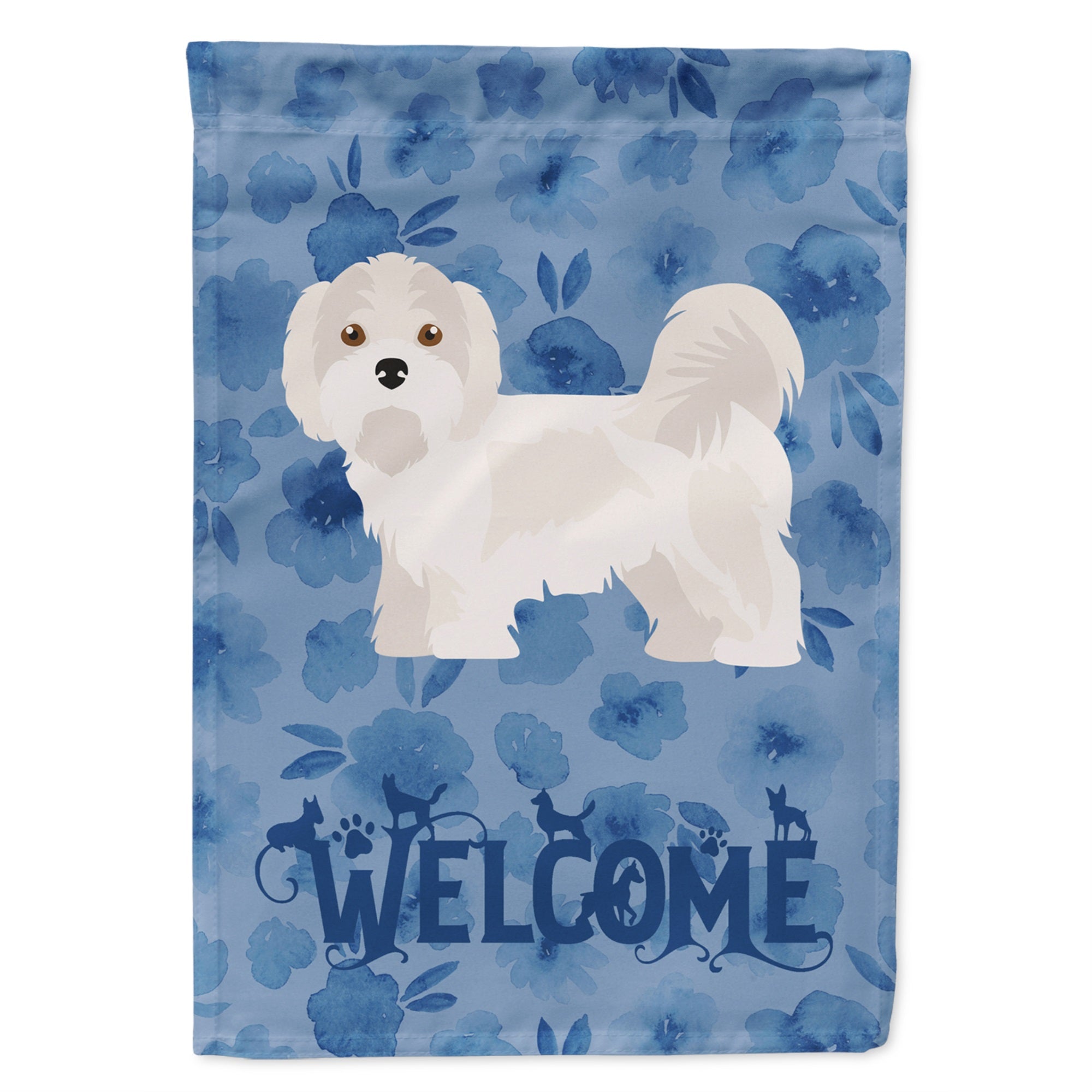 Kyi-Leo Welcome Flag Garden Size