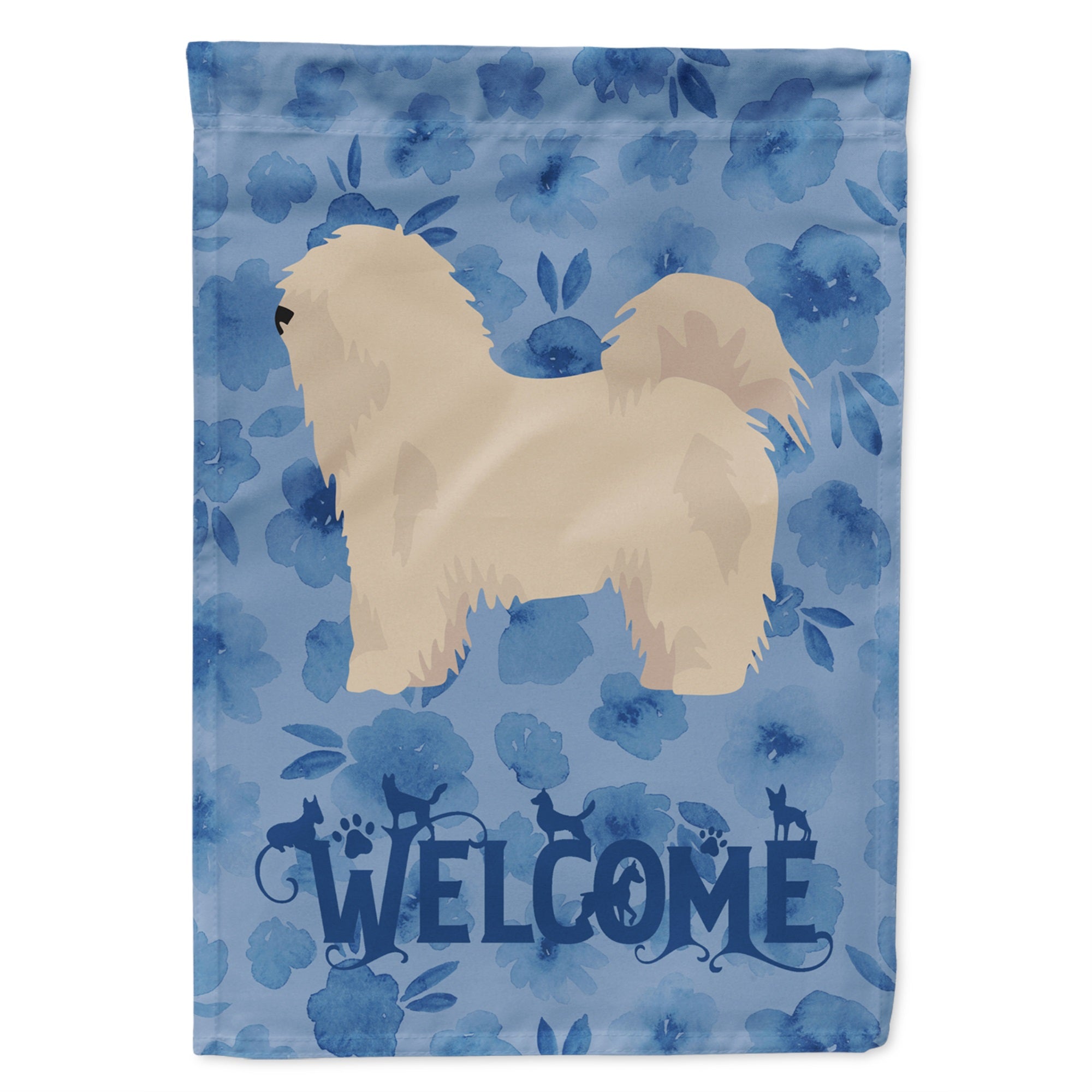 Odis Welcome Flag Garden Size