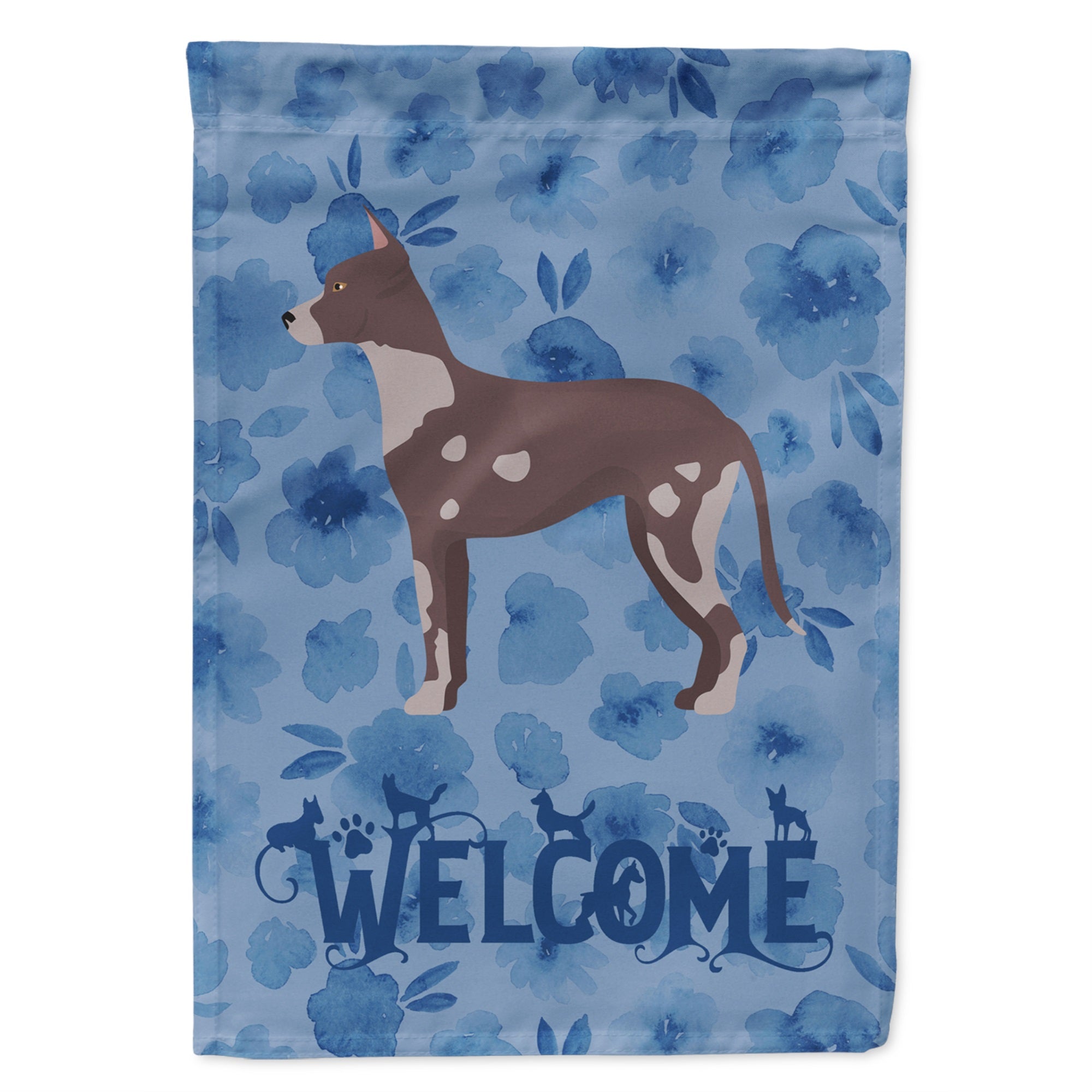 Peruvian Hairless Dog Welcome Flag Garden Size