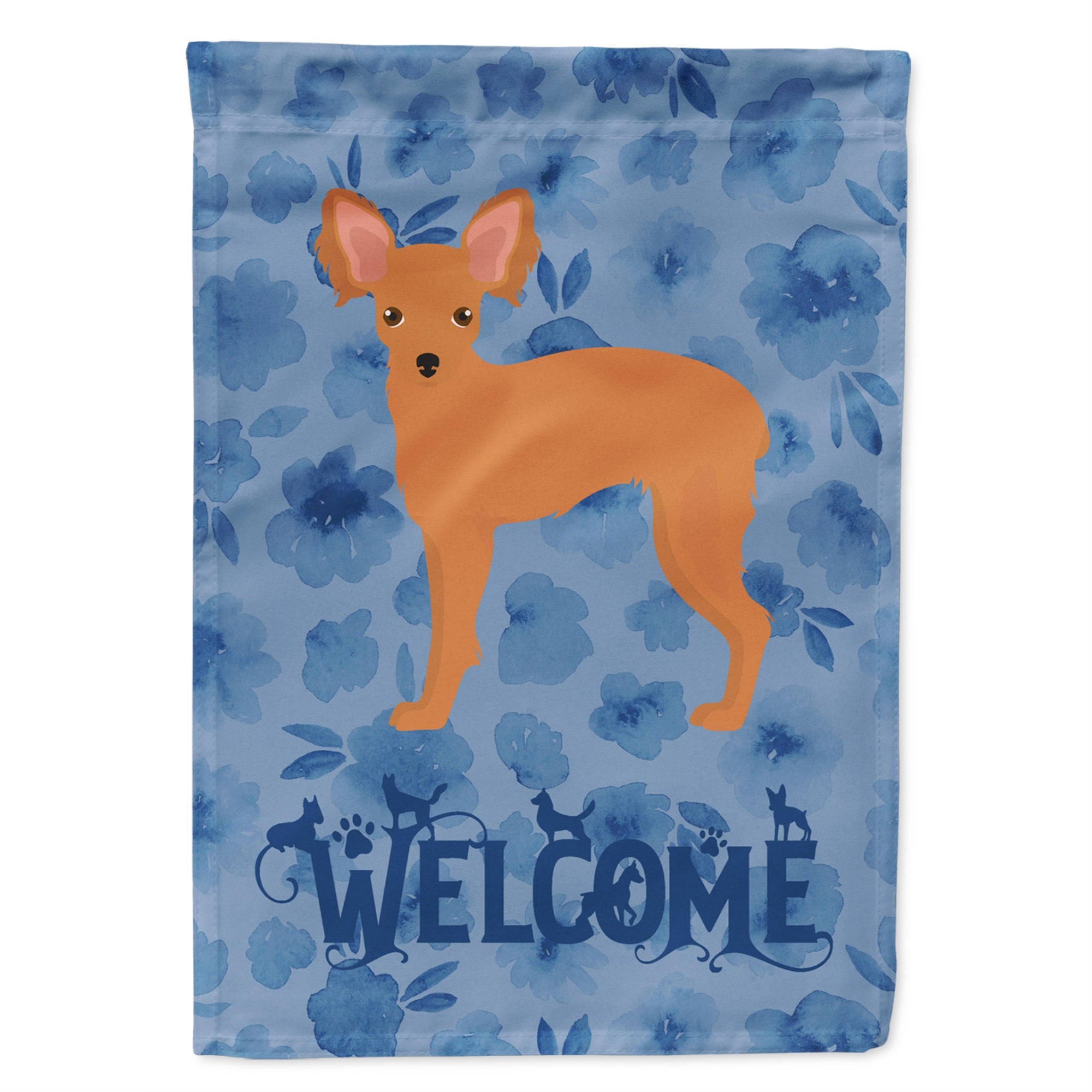 Russian Tor Terrier #2 Welcome Flag Garden Size