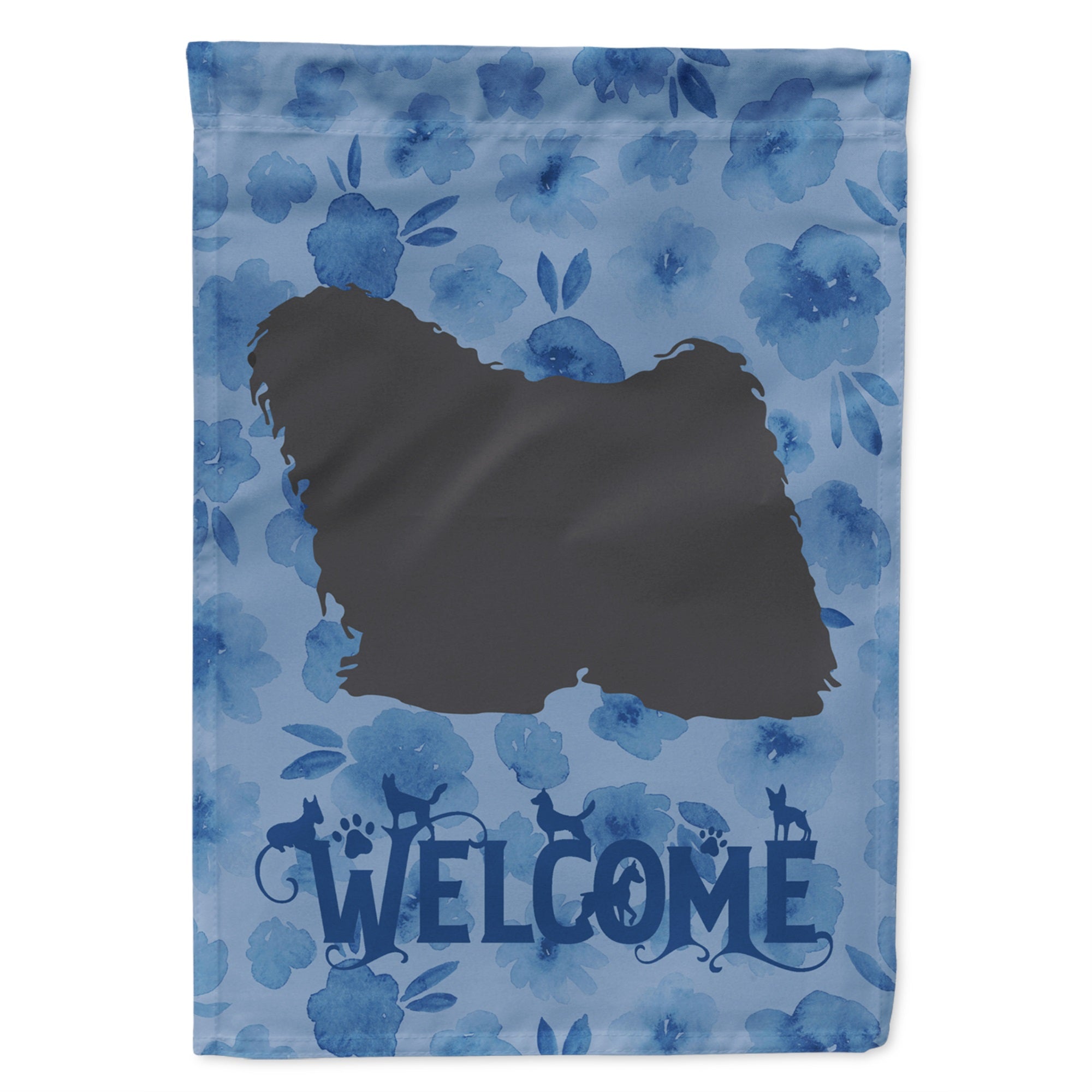 Puli Welcome Flag Garden Size