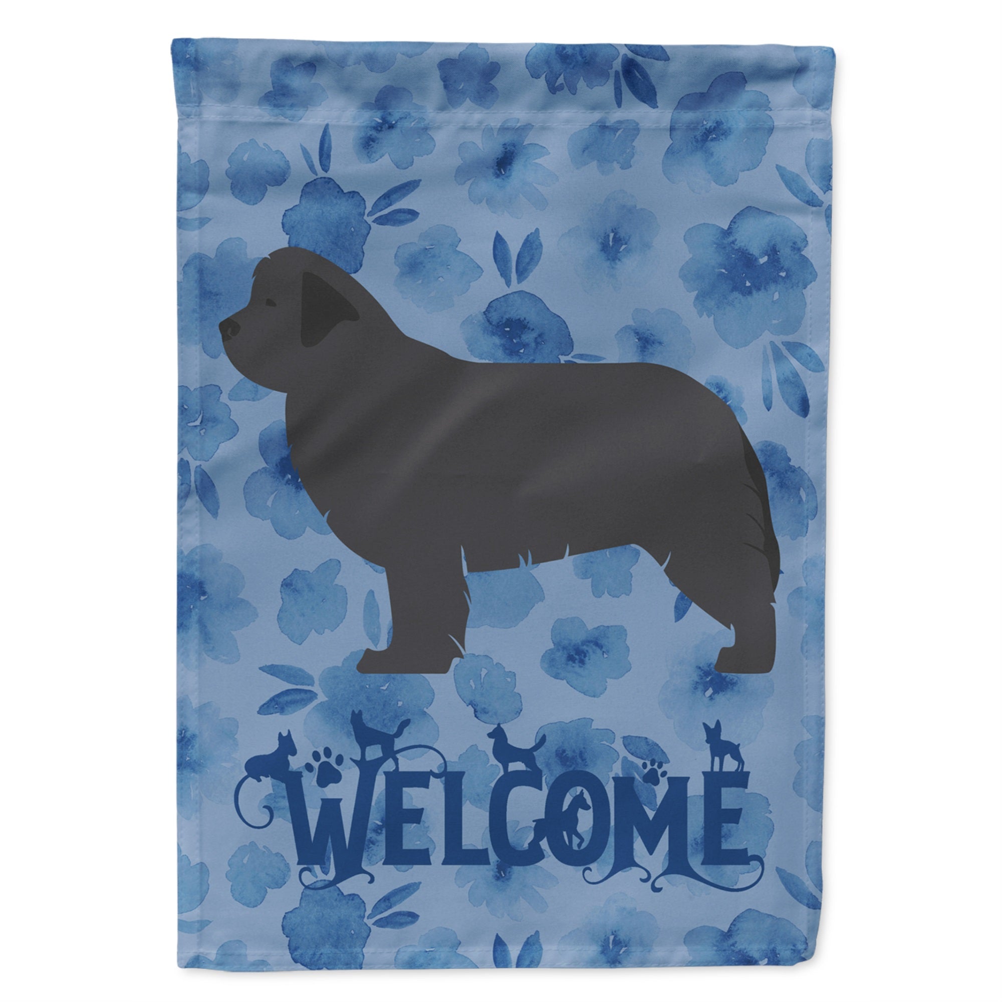 Newfoundland Welcome Flag Garden Size