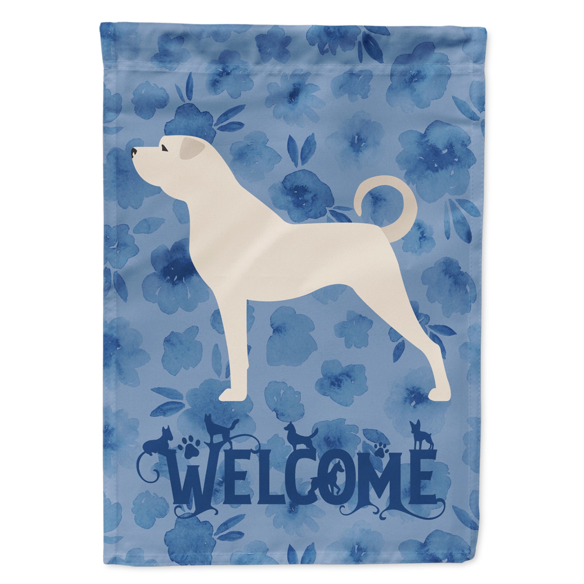 Anatolian Shepherd Welcome Flag Garden Size
