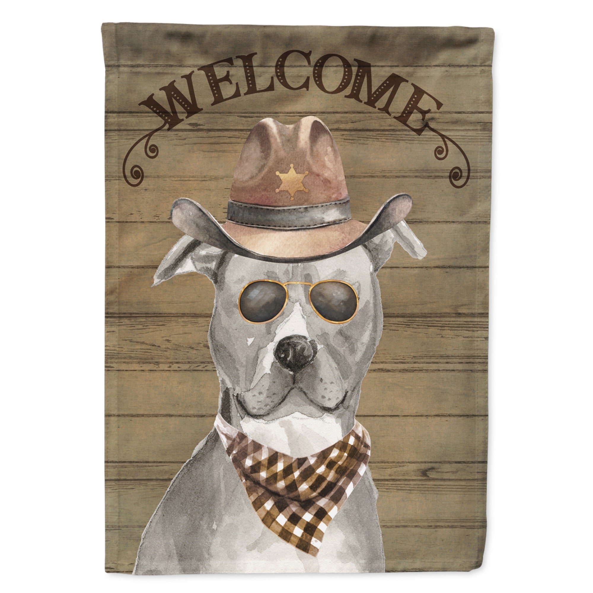 Staffordshire Bull Terrier Country Dog Flag Garden Size