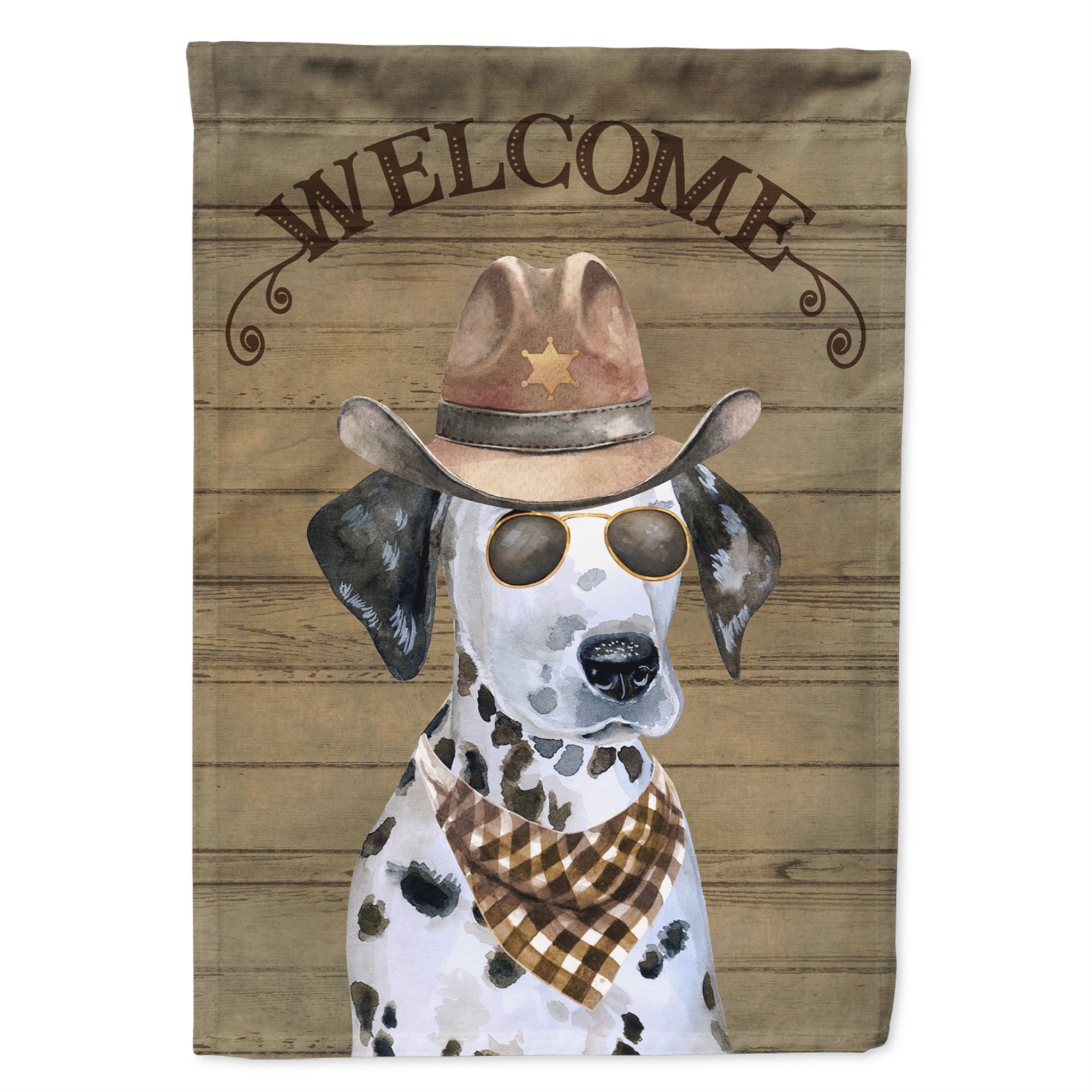 Dalmatian Puppy Country Dog Flag Garden Size