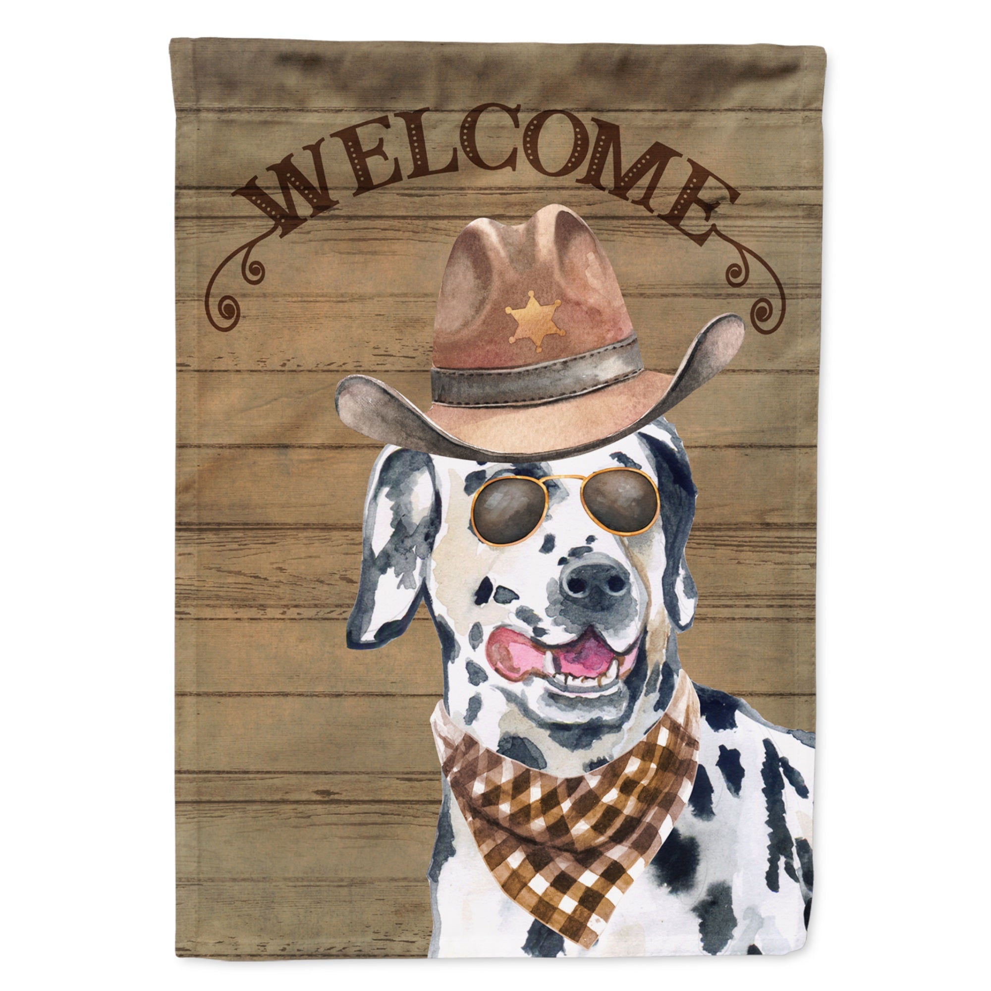 Dalmatian #2 Country Dog Flag Garden Size
