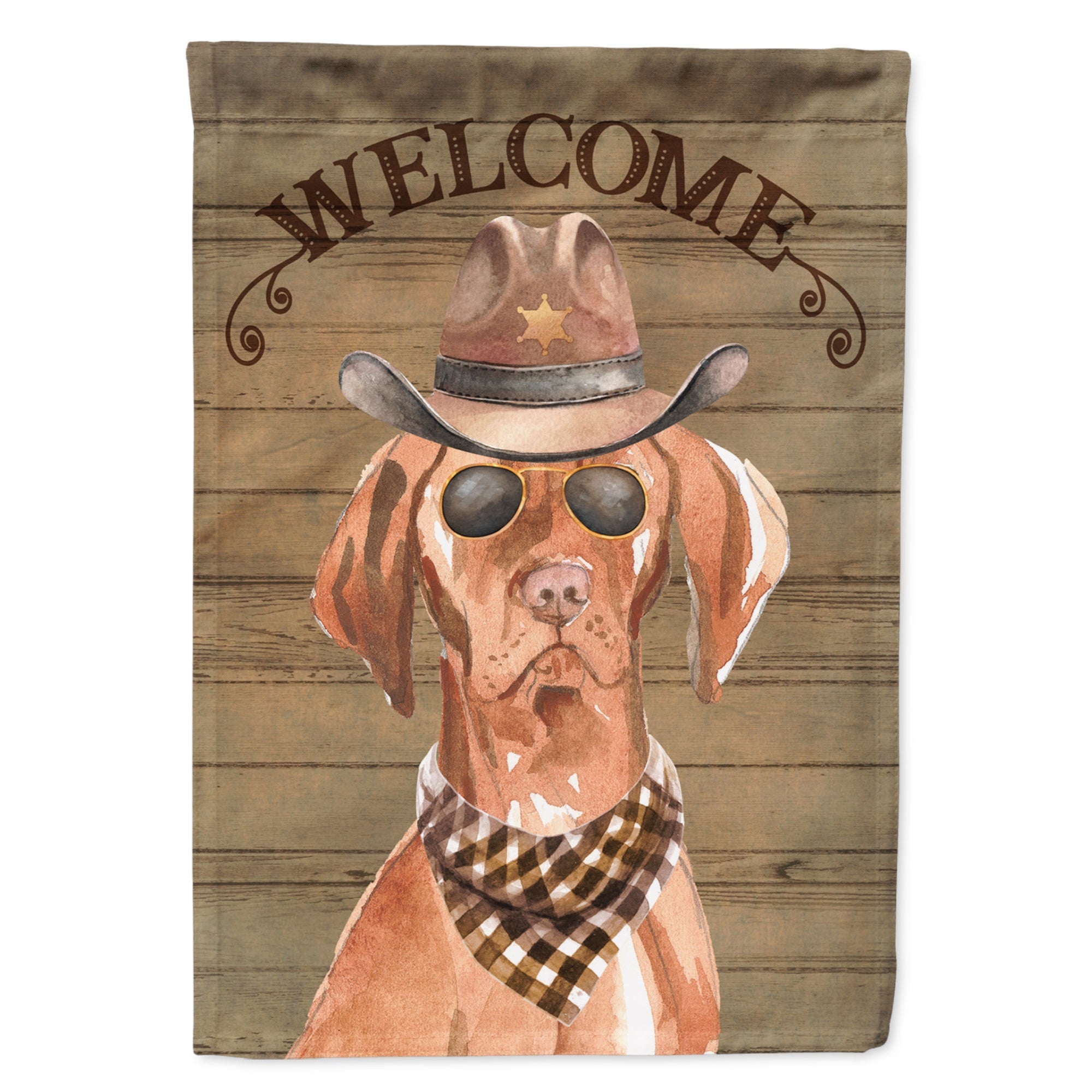 Vizsla Country Dog Flag Garden Size