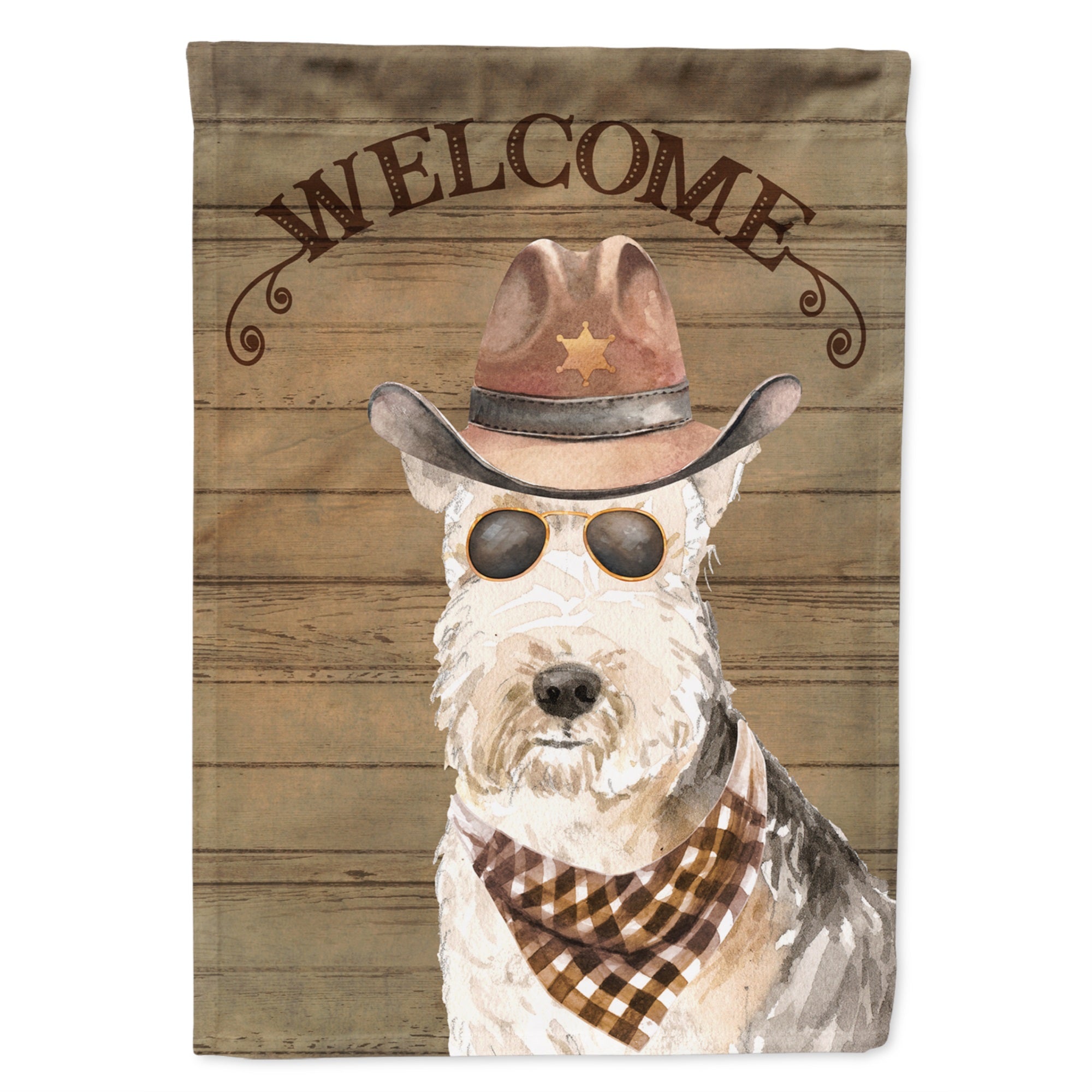 Lakeland Terrier Country Dog Flag Garden Size