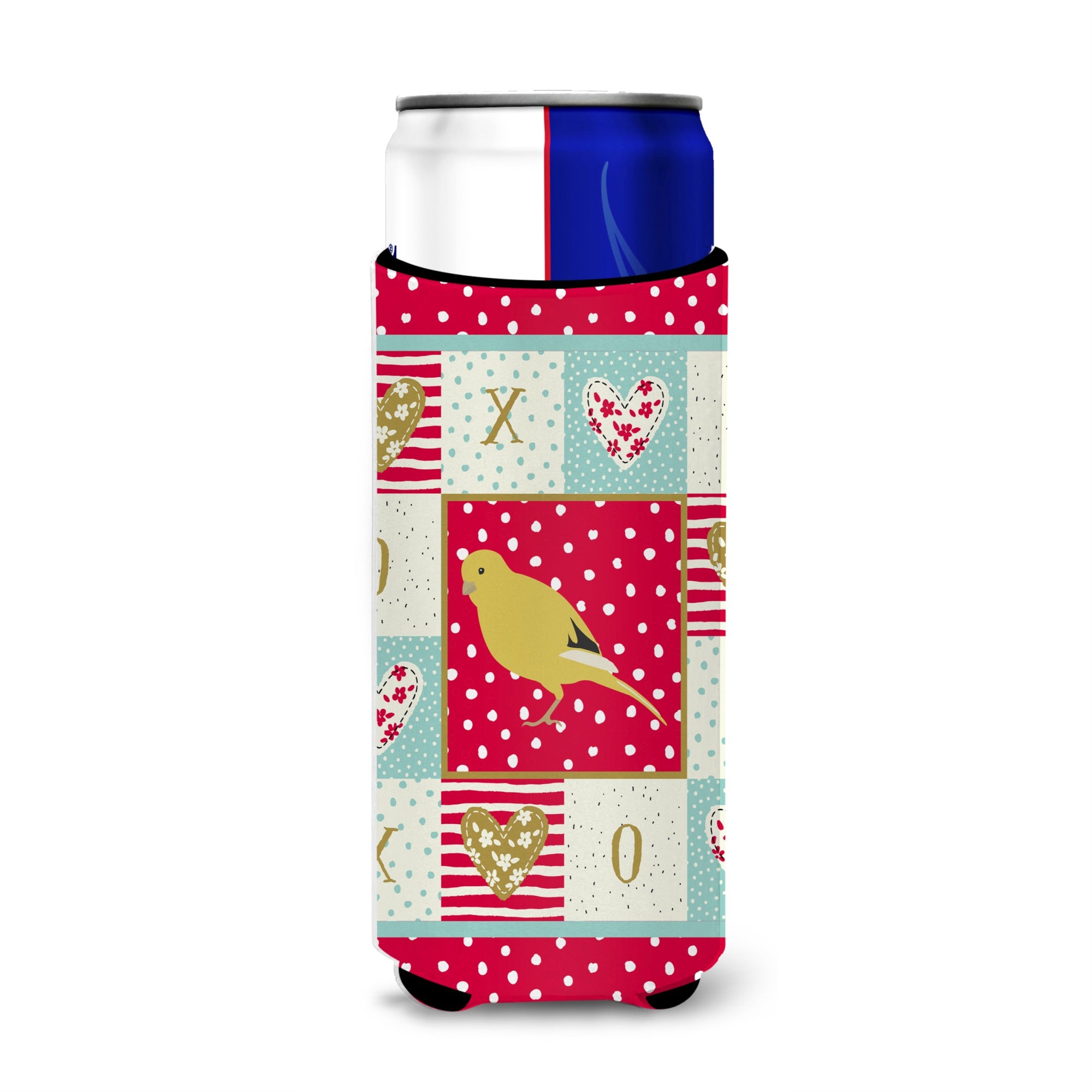 Border Canary Love Ultra Hugger For Slim Cans