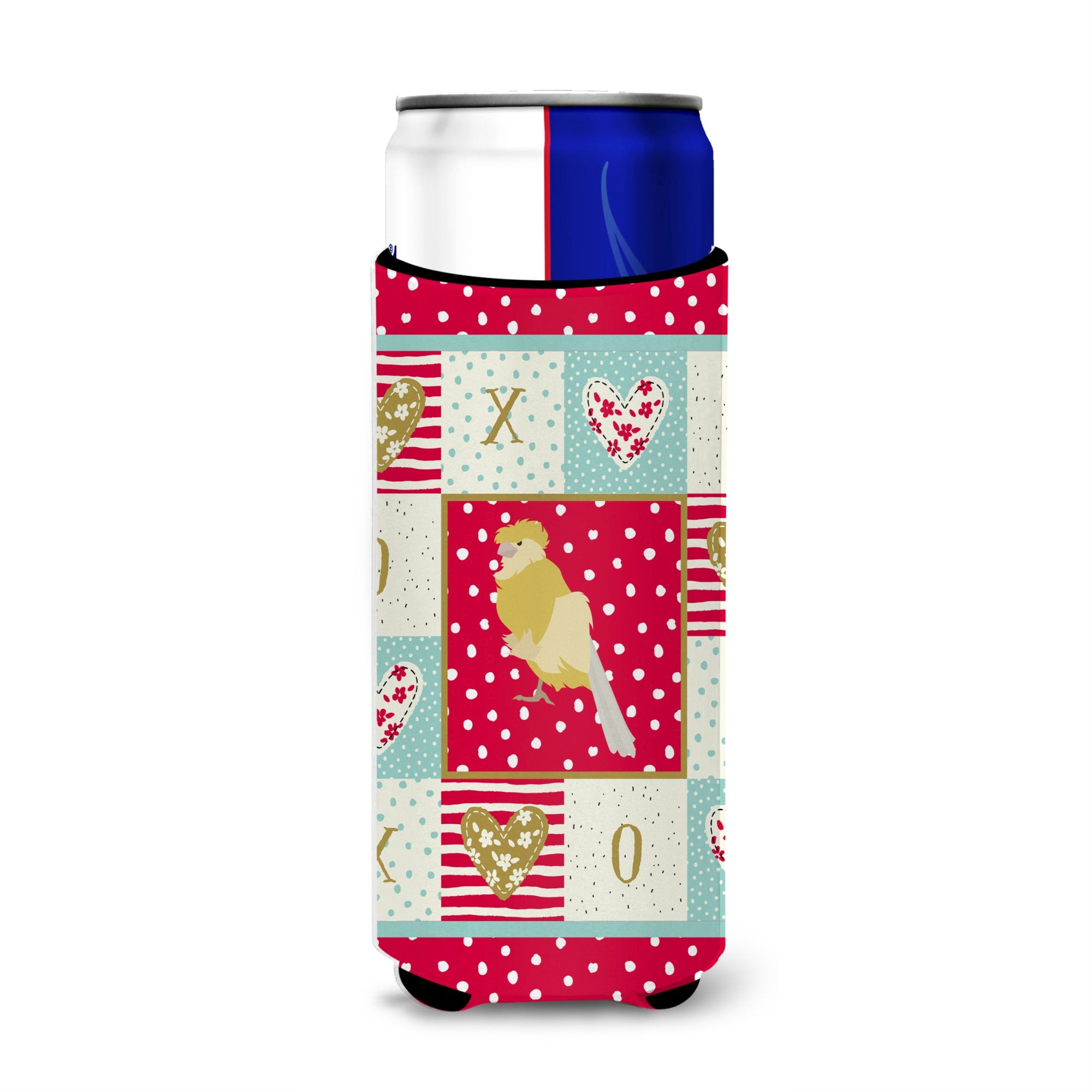 French Curly Canary Love Ultra Hugger For Slim Cans