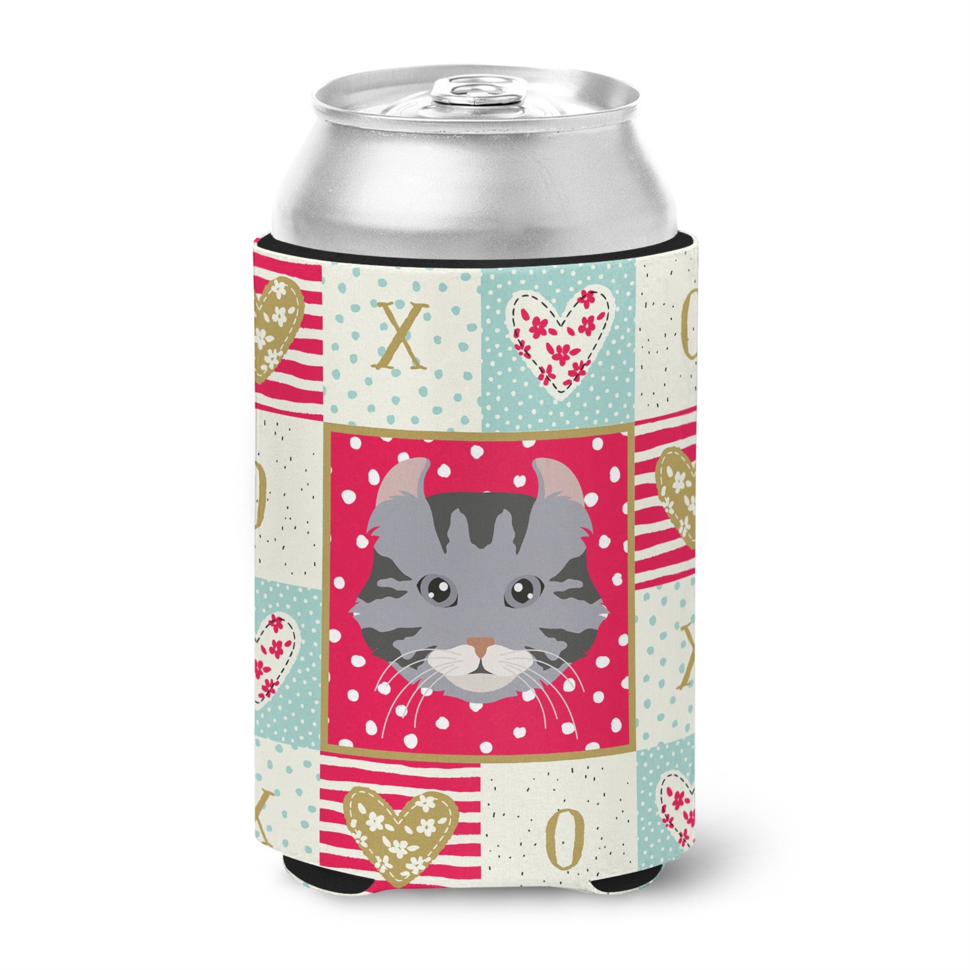 American Curl Cat Love Can Or Bottle Hugger