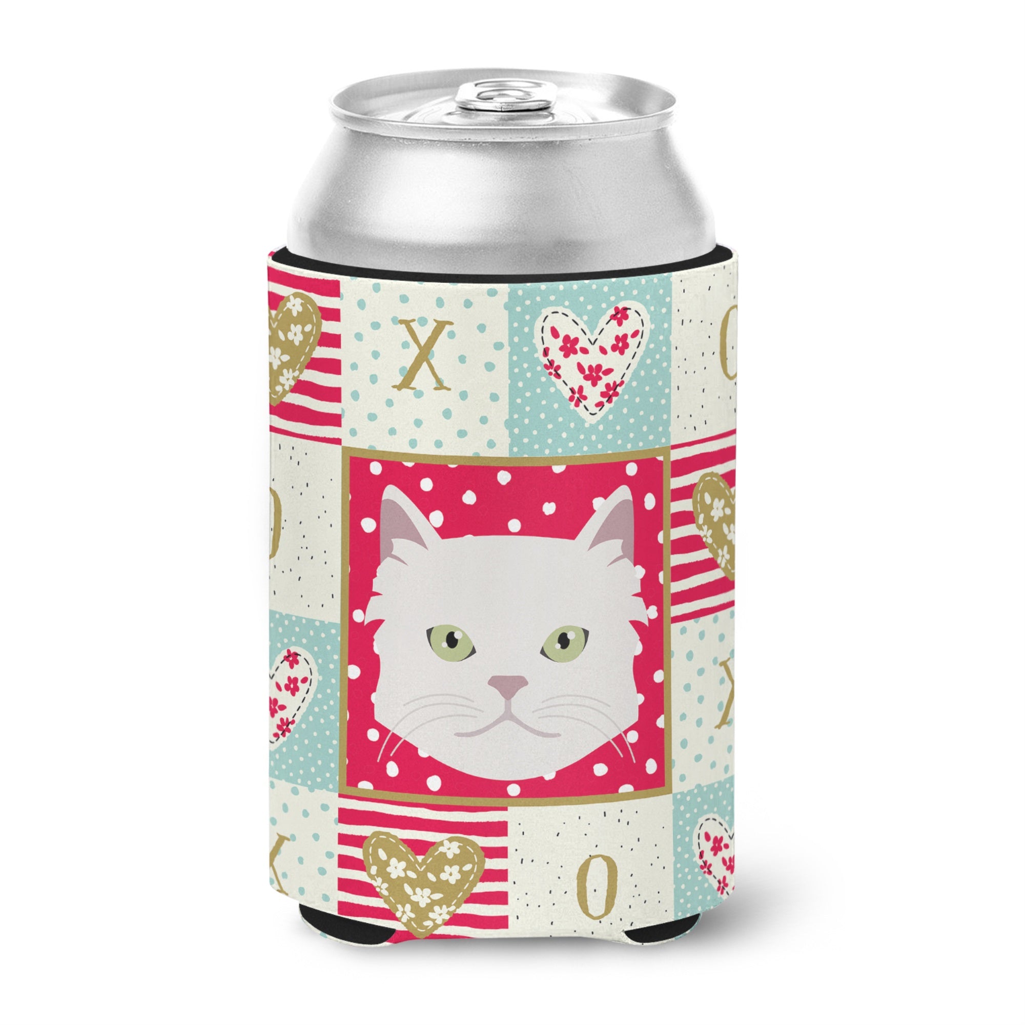 Asian Semi Longhaired Cat Love Can Or Bottle Hugger