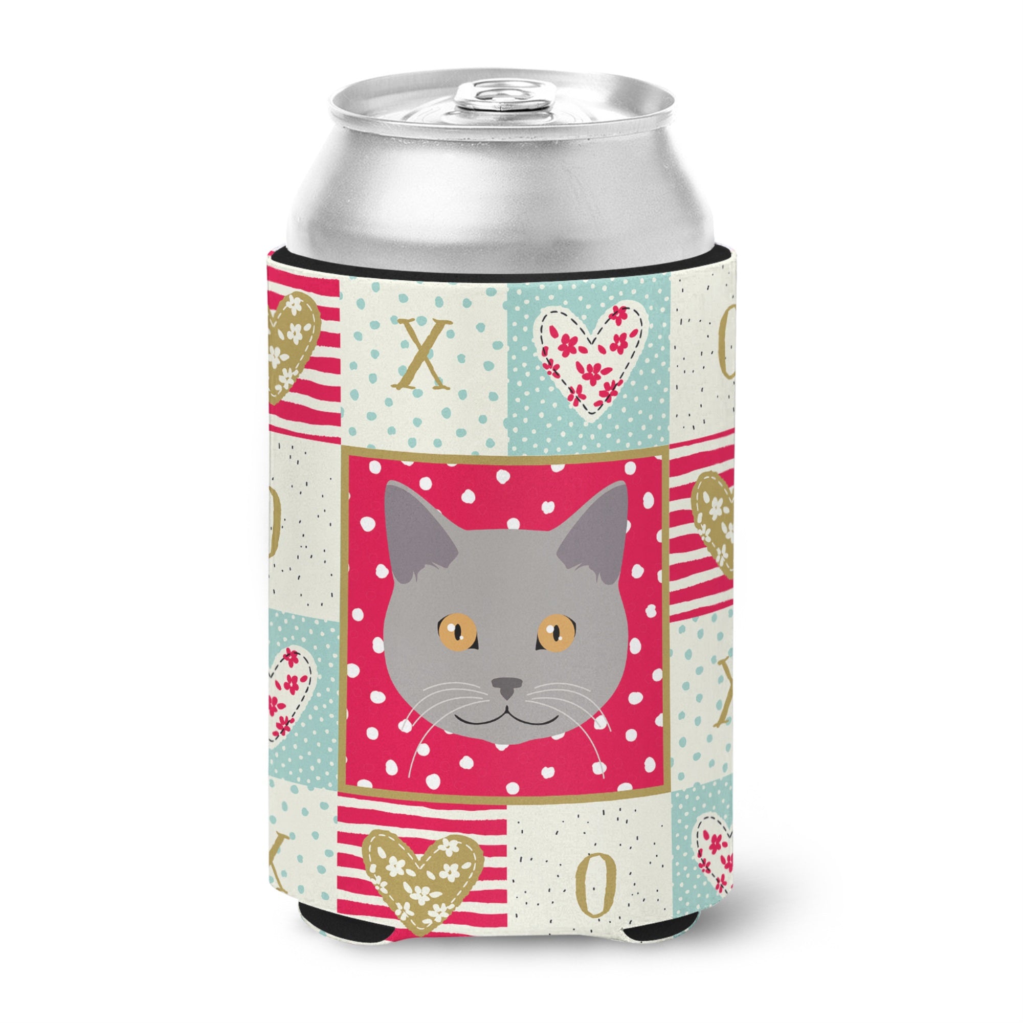 Chartreux Cat Love Can Or Bottle Hugger
