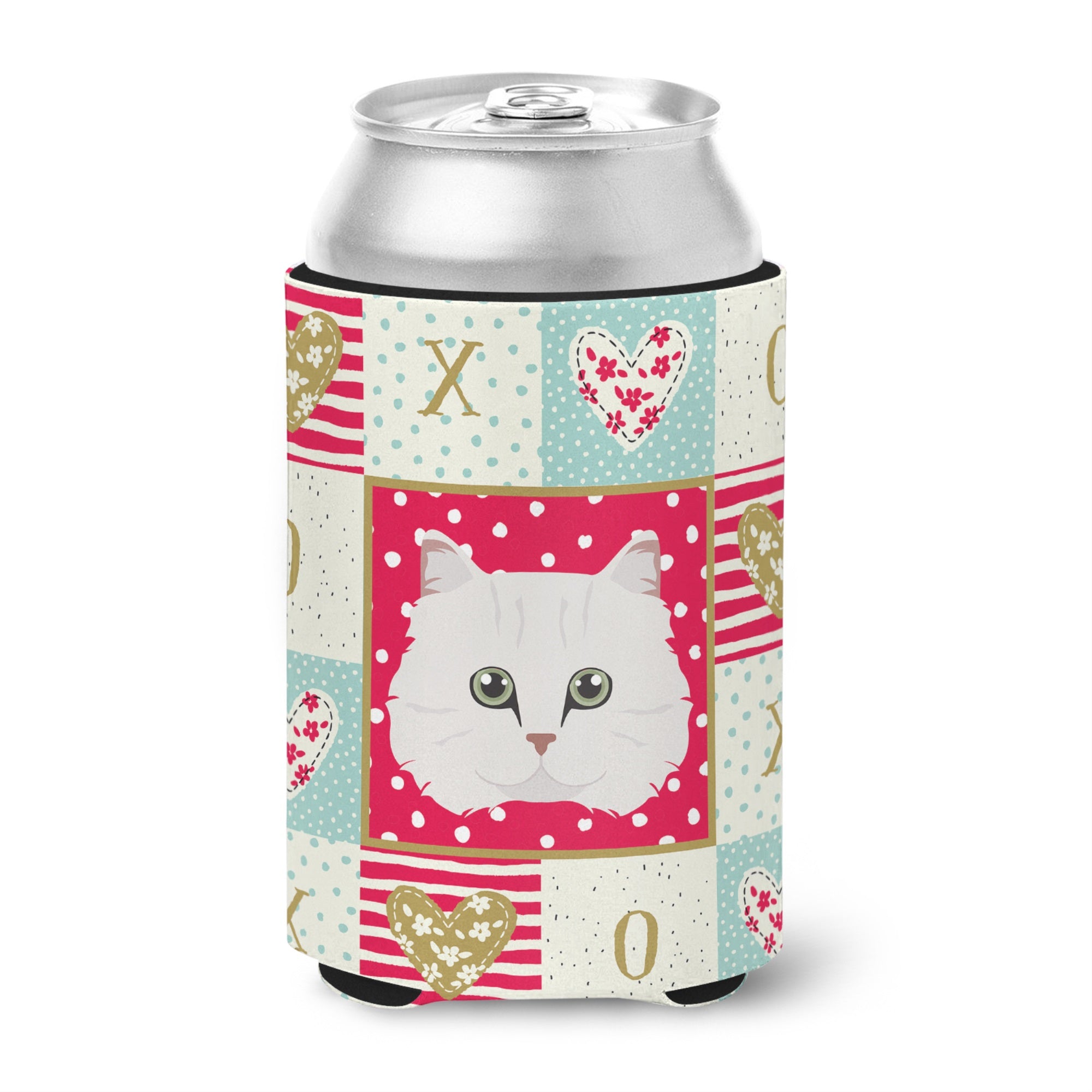 Chinchilla Persian Longhair Cat Love Can Or Bottle Hugger