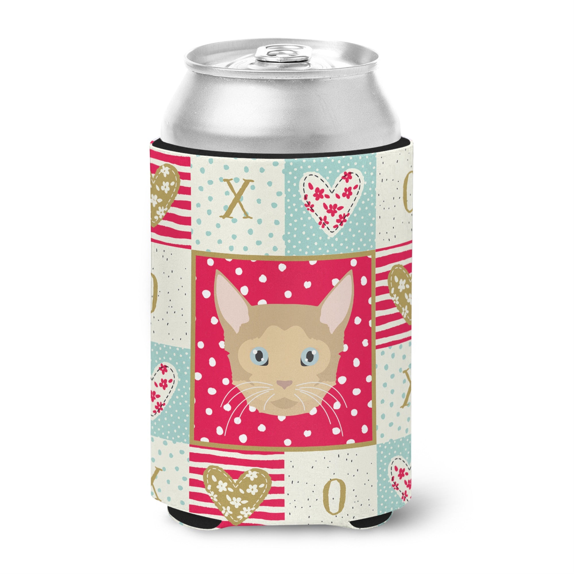 German Rex Cat Love Can Or Bottle Hugger