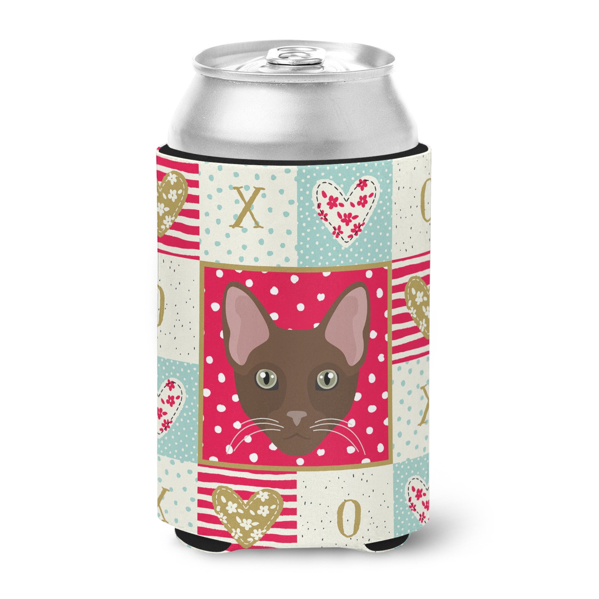 Havana Brown Cat Love Can Or Bottle Hugger