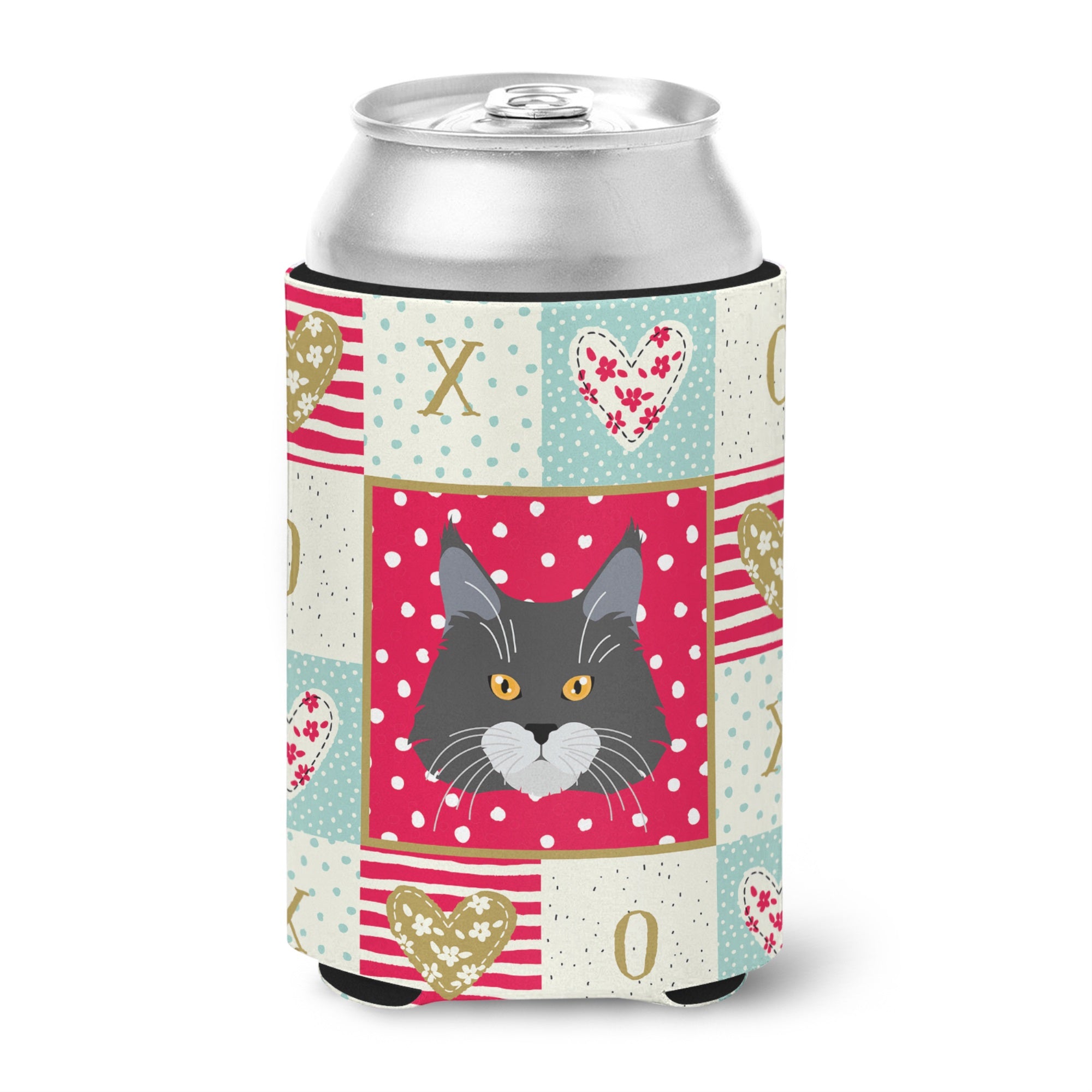 Maine Coon Cat Love Can Or Bottle Hugger