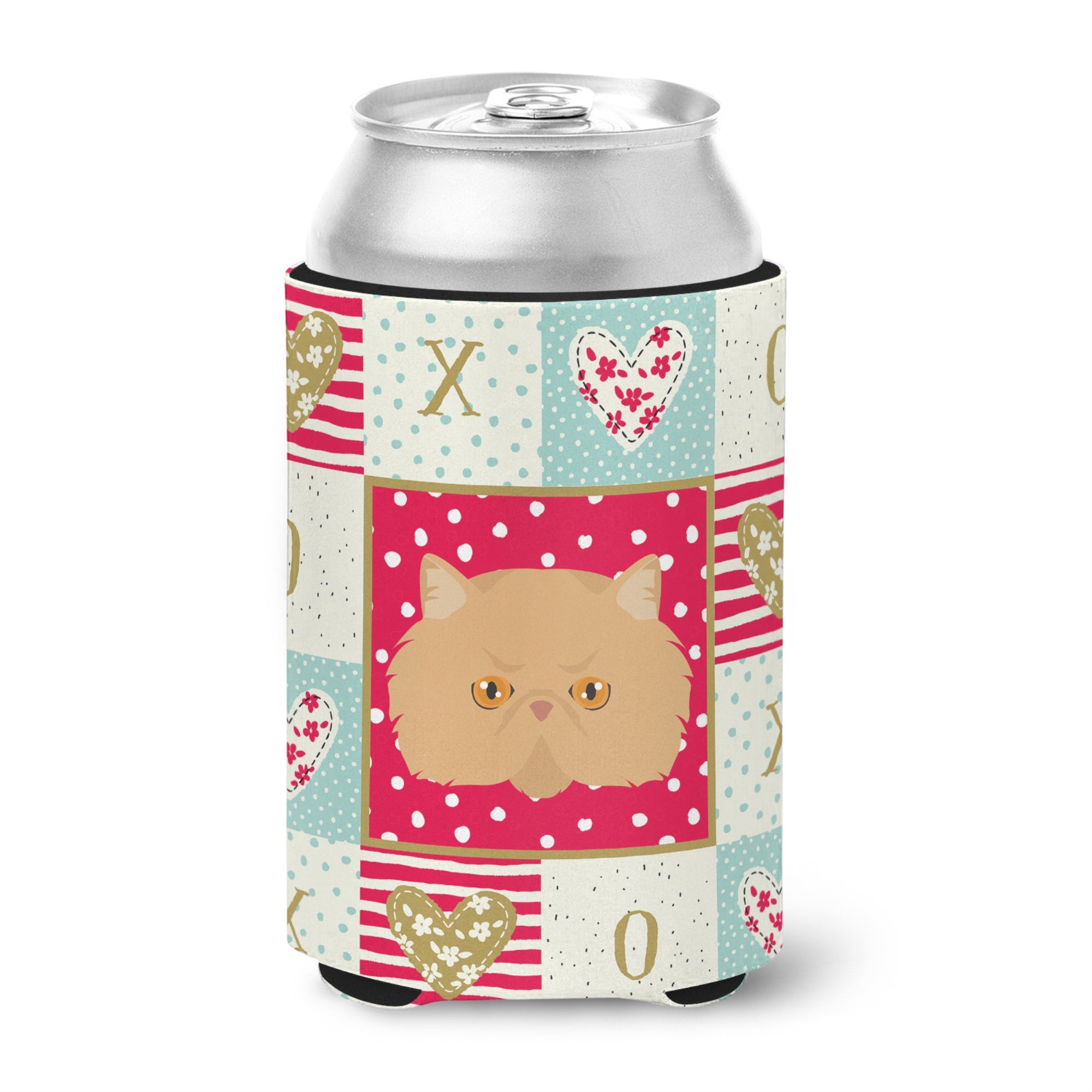 Persian Modern Cat Love Can Or Bottle Hugger