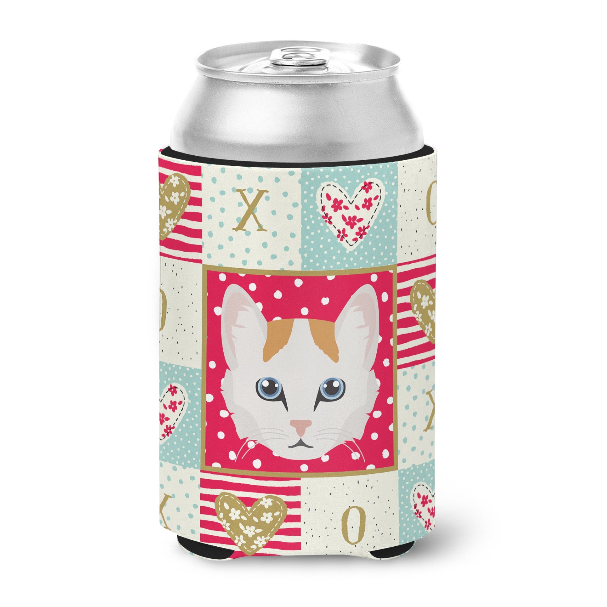 Turkish Van Cat Love Can Or Bottle Hugger