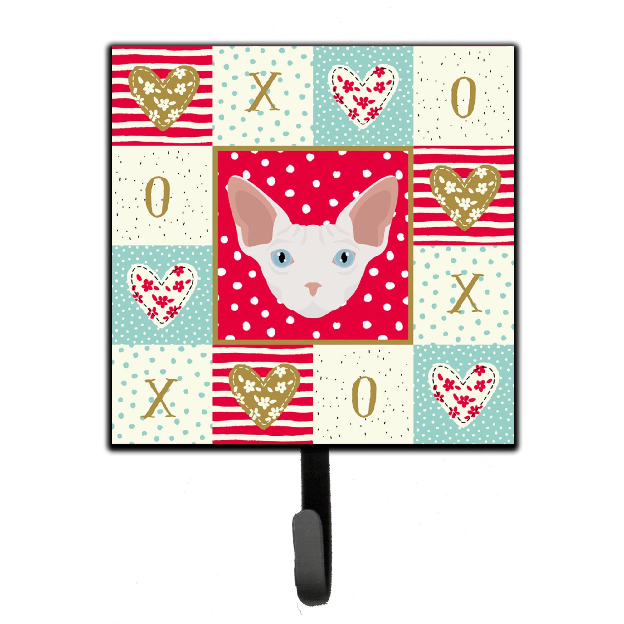 Sphynx Cat Love Leash Or Key Holder
