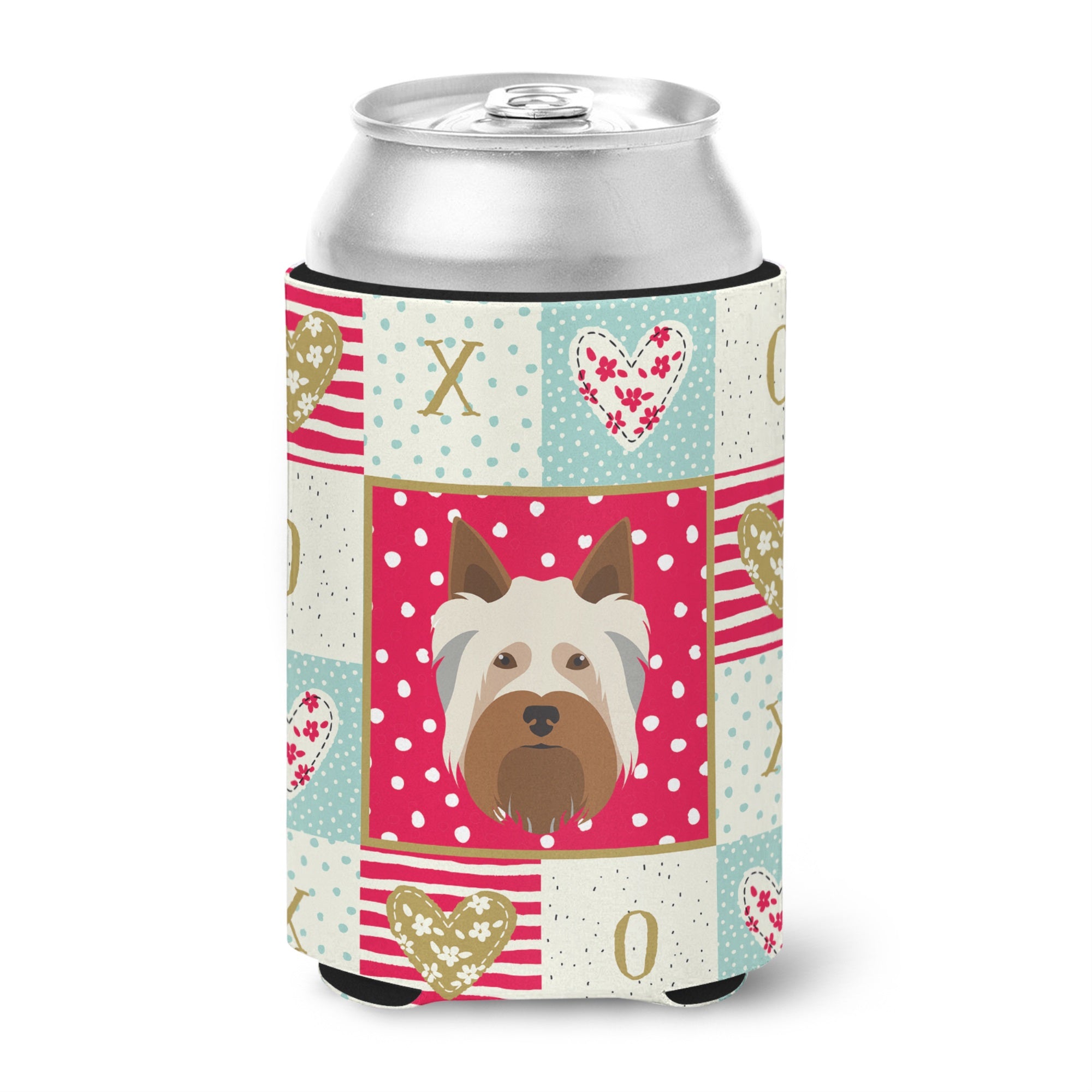 Australian Silky Terrier Love Can Or Bottle Hugger