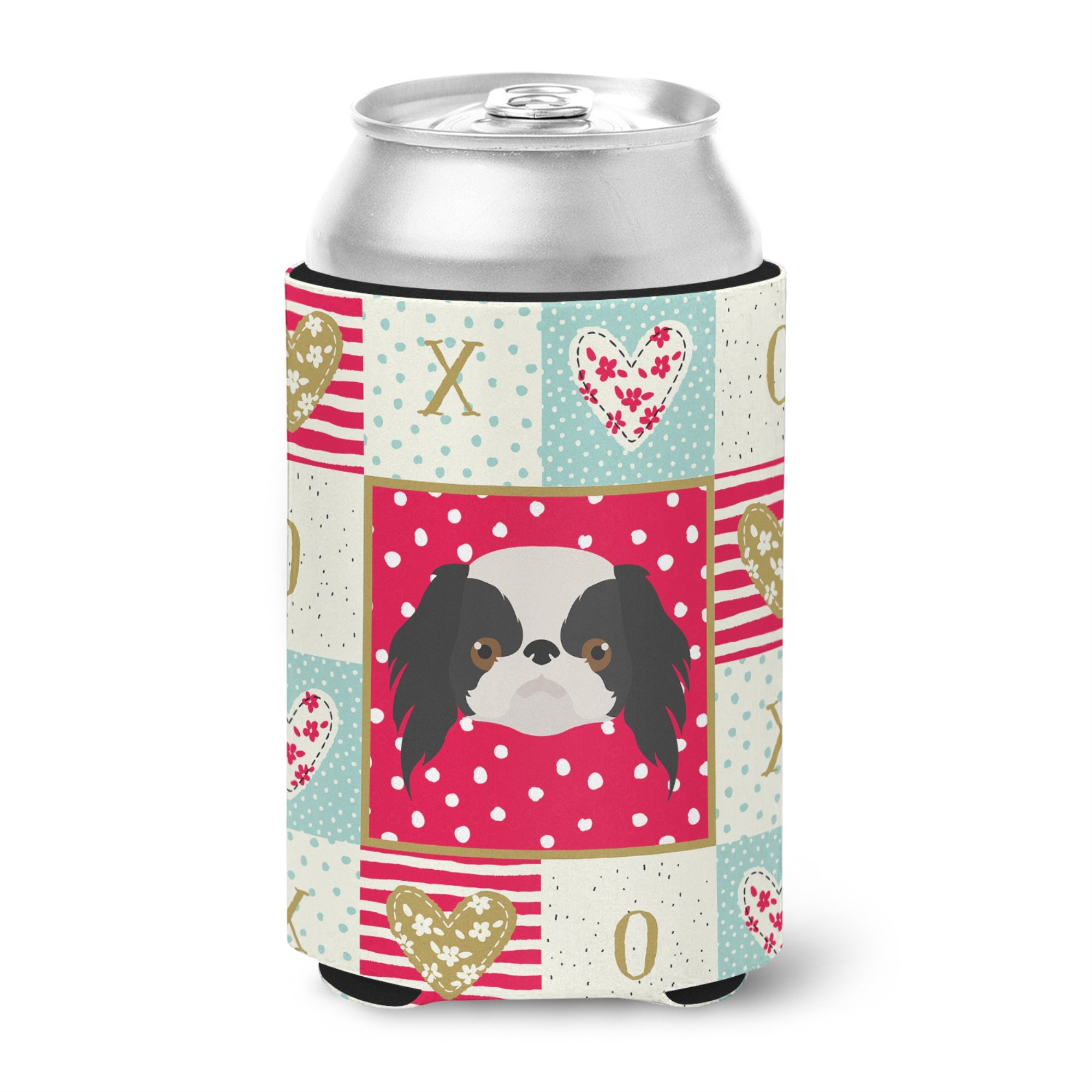 Japanese Chin Love Can Or Bottle Hugger