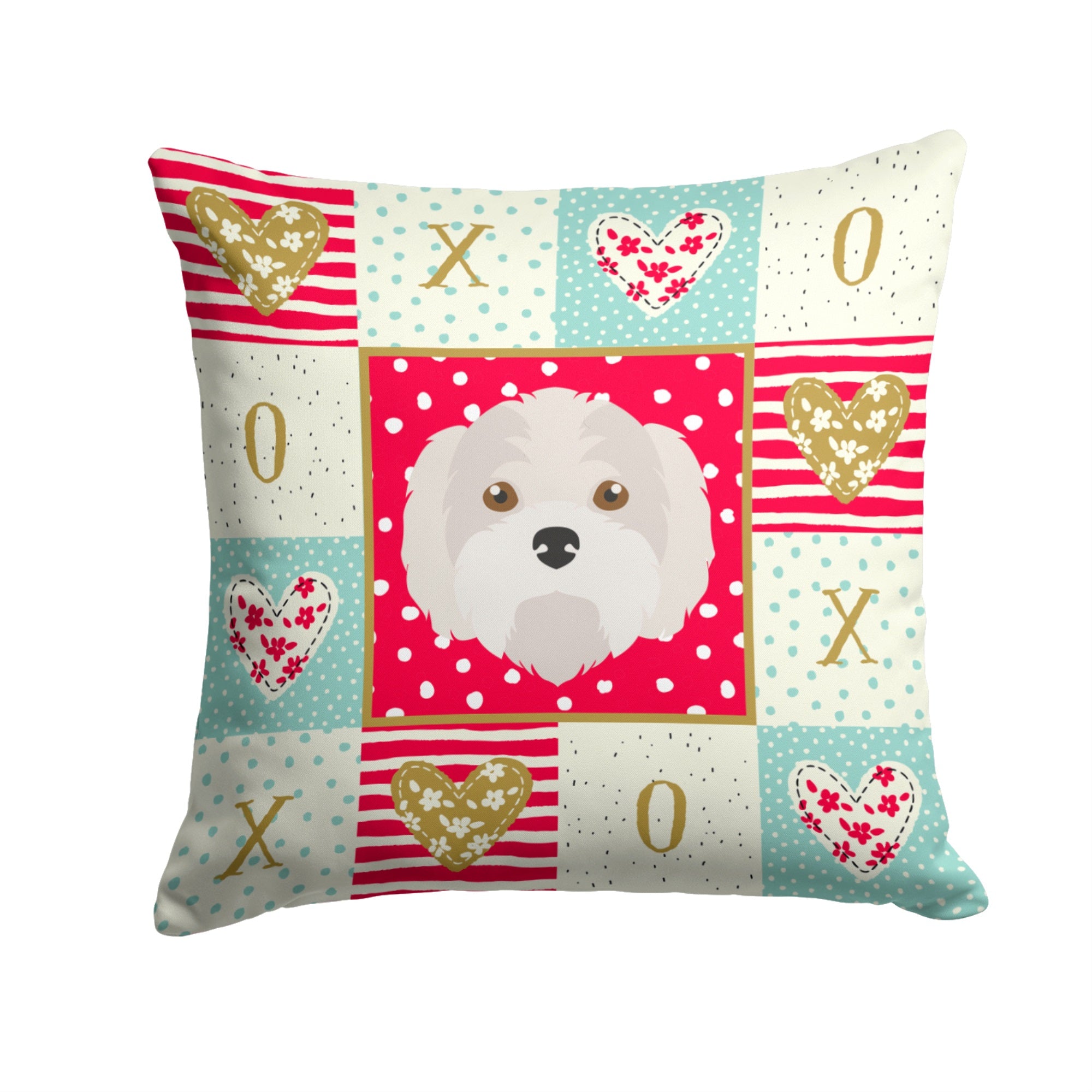 Kyi-Leo Love Fabric Decorative Pillow