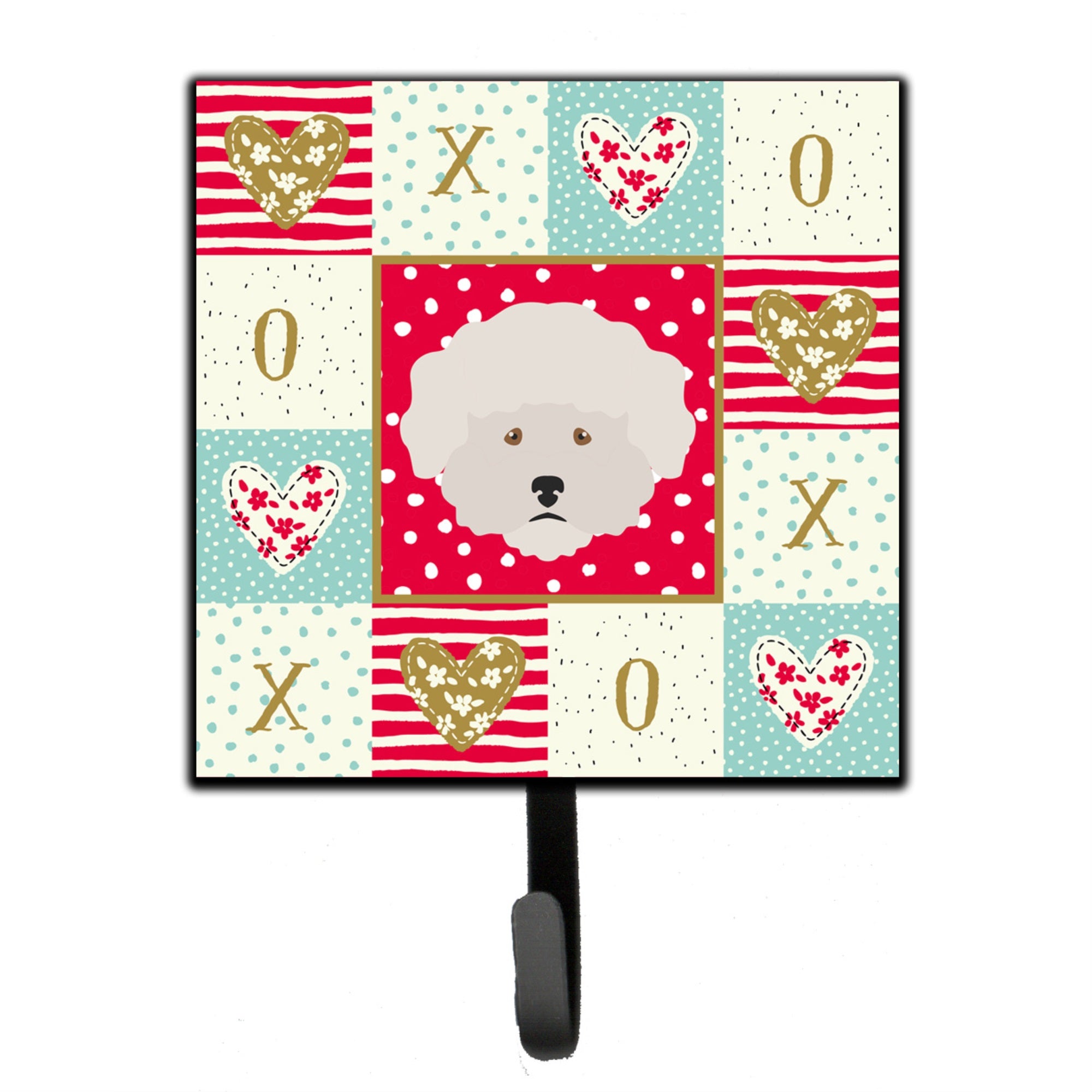 Bichon Fris Love Leash Or Key Holder