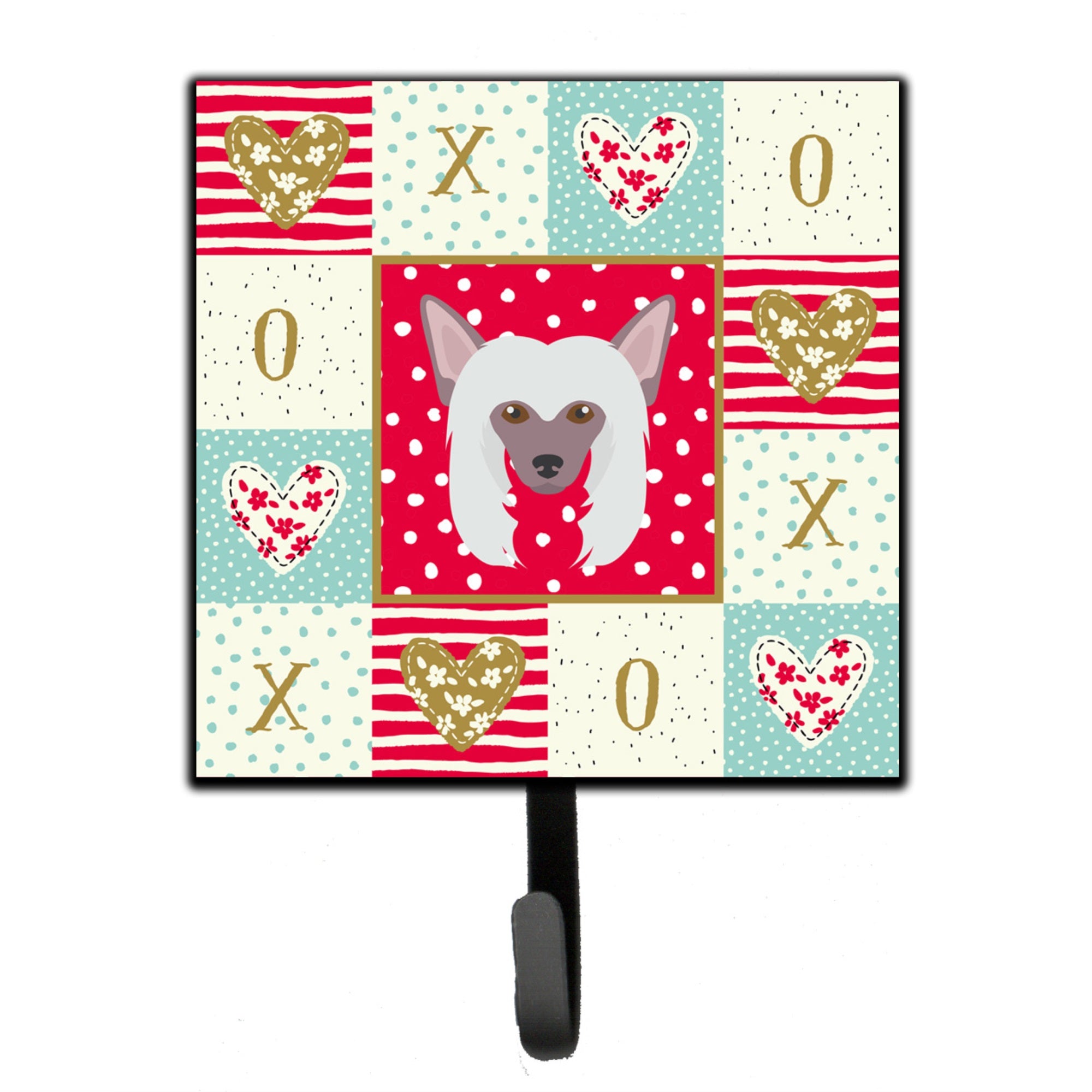 Chinese Crested Love Leash Or Key Holder