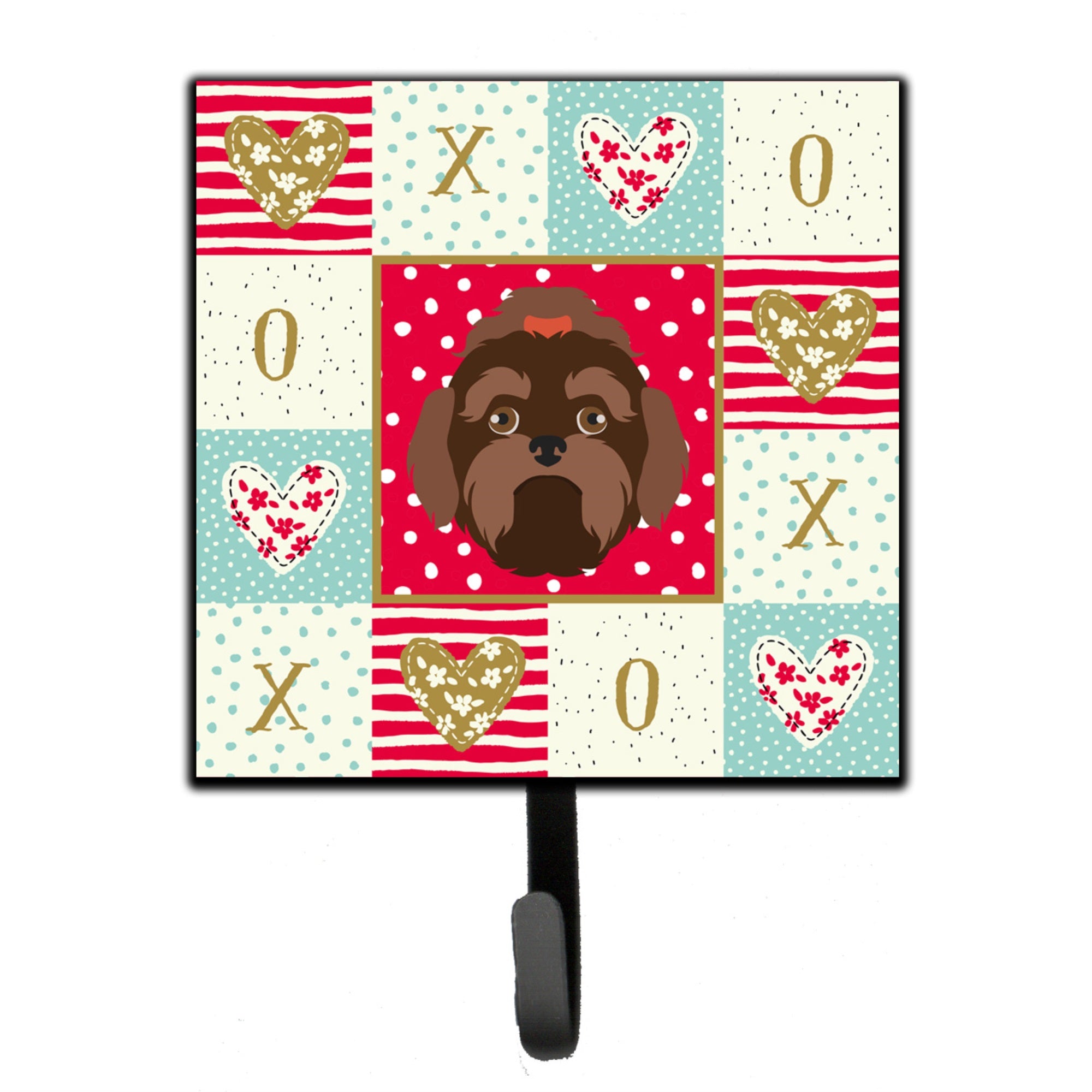 Russian Lapdog Love Leash Or Key Holder