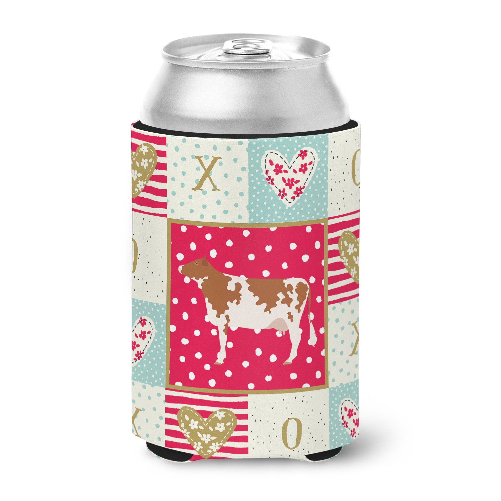 Ayrshire Cow Love Can Or Bottle Hugger