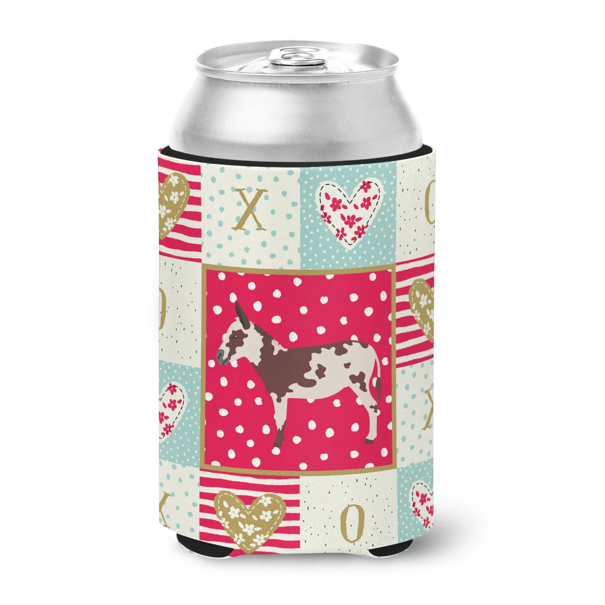American Spotted Donkey Love Can Or Bottle Hugger