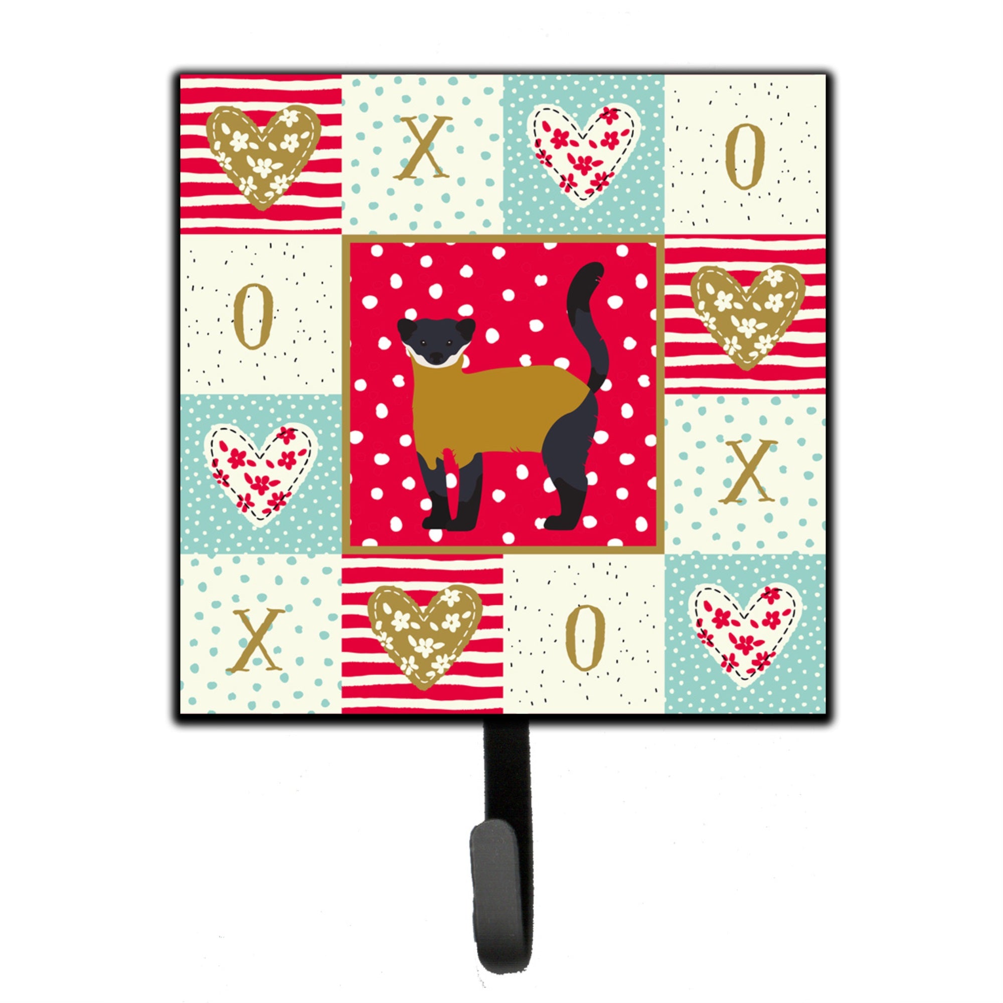 Yellow-Throated Marten Love Leash Or Key Holder