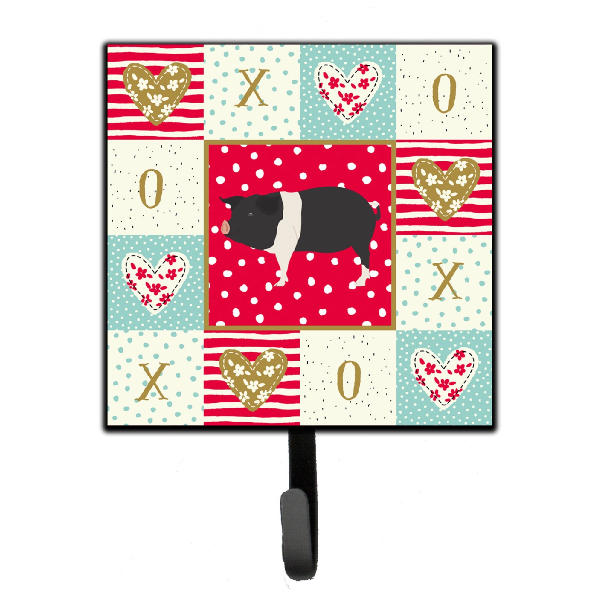 Hampshire Pig Love Leash Or Key Holder