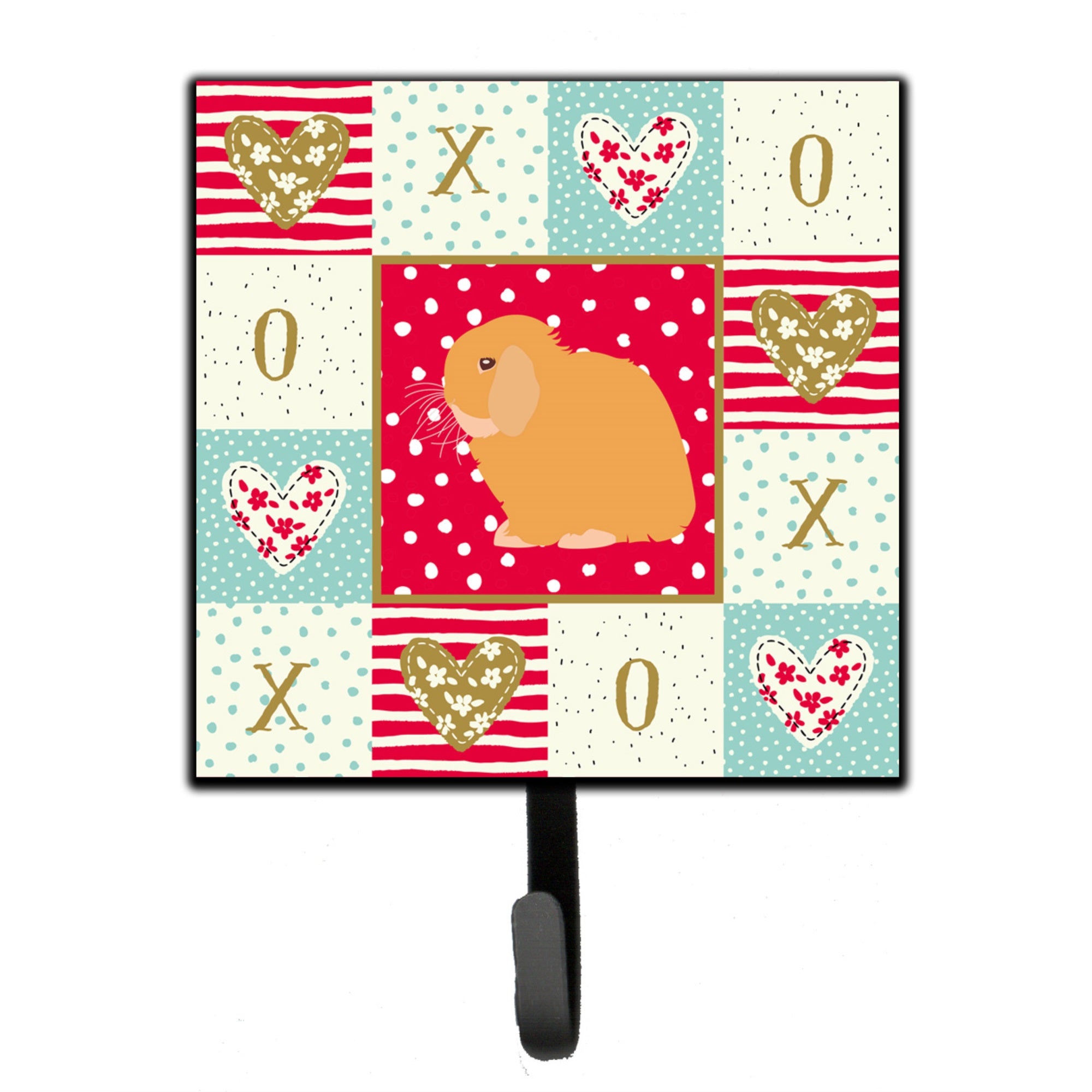 Holland Lop Rabbit Love Leash Or Key Holder
